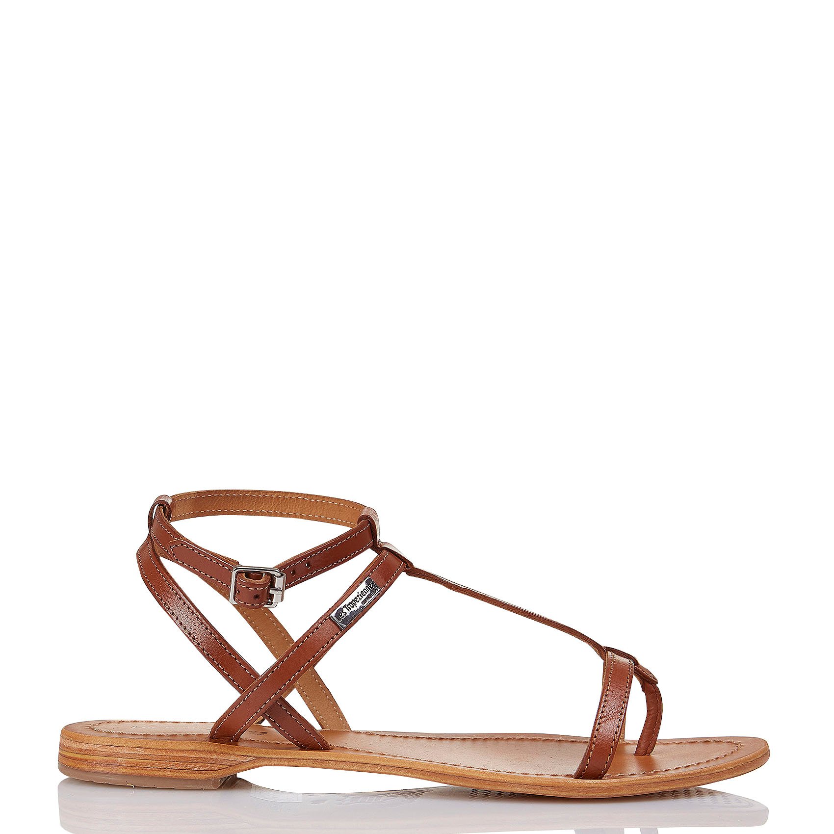 Sale Leren Sandalen Tan Les Tropeziennes - Dames | Place des Tendances