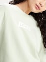 LEVI'S BOX TAB TONAL CREW BOK CHOY Groen