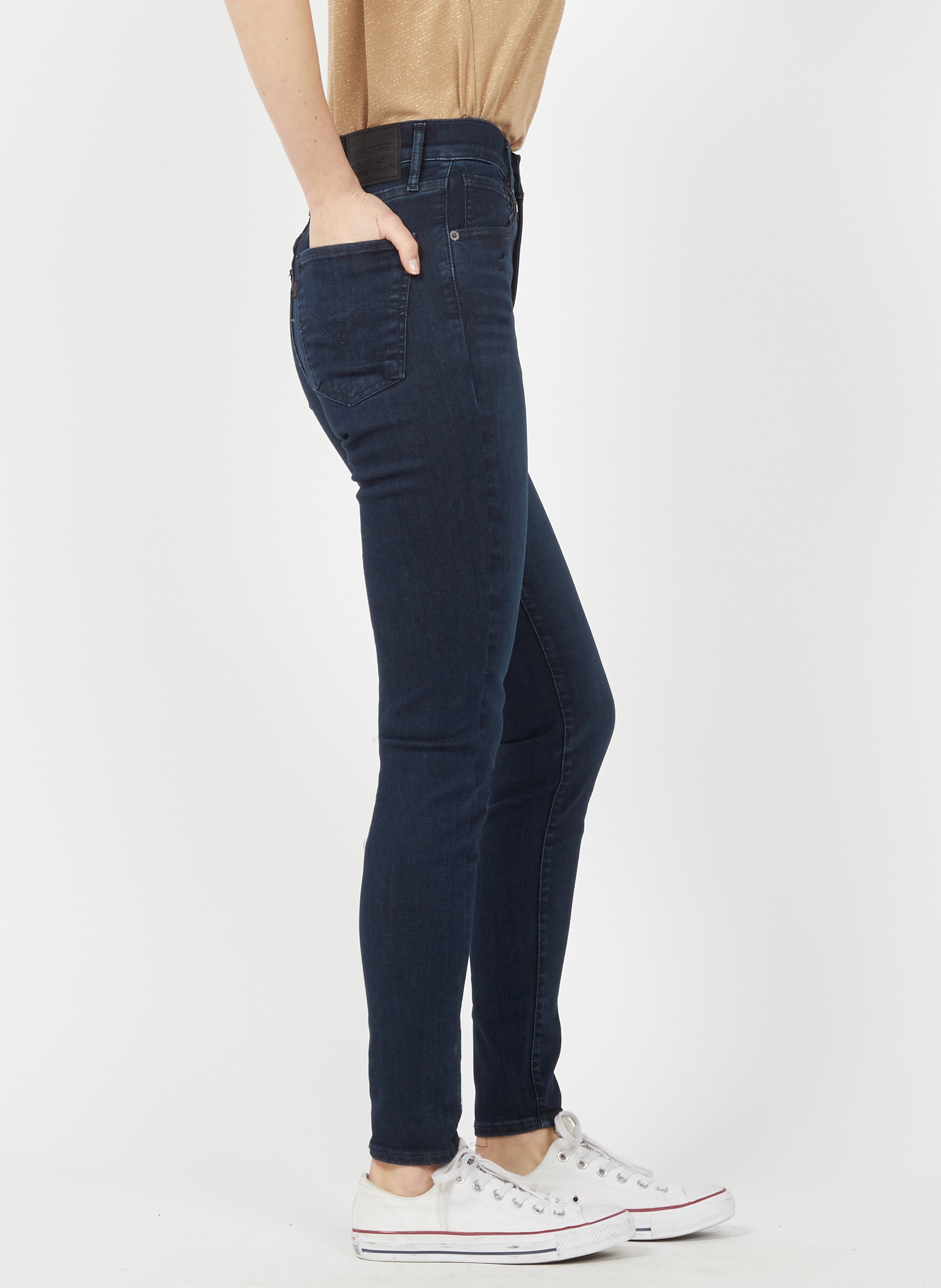 Levi's mile high super skinny echo darkness Clearance