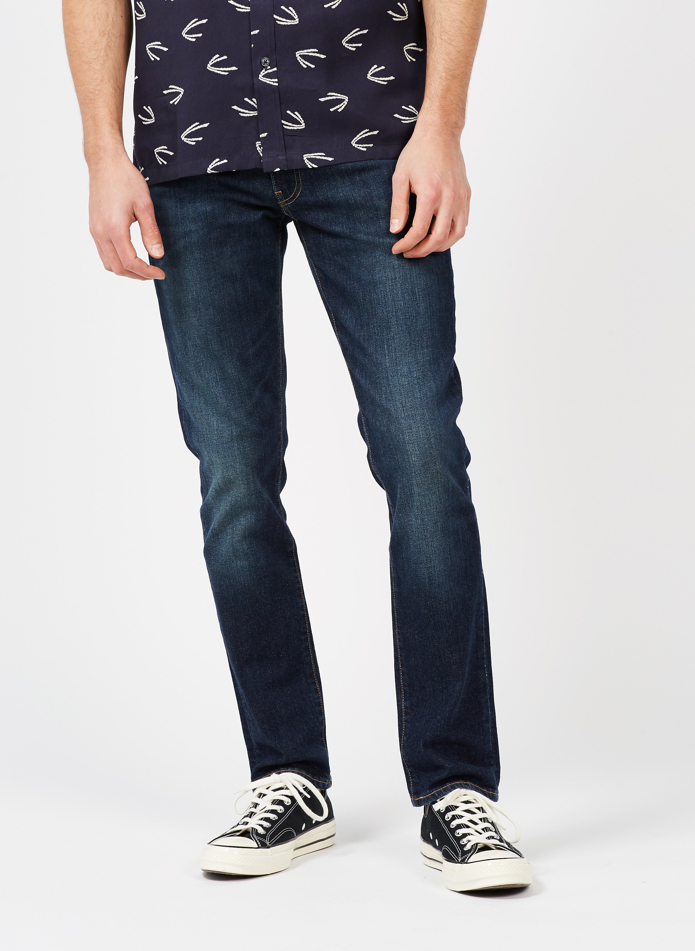 Slim-fit Jeans Met Vijf Zakken Biologia Adv Levi's - Heren | Place des  Tendances