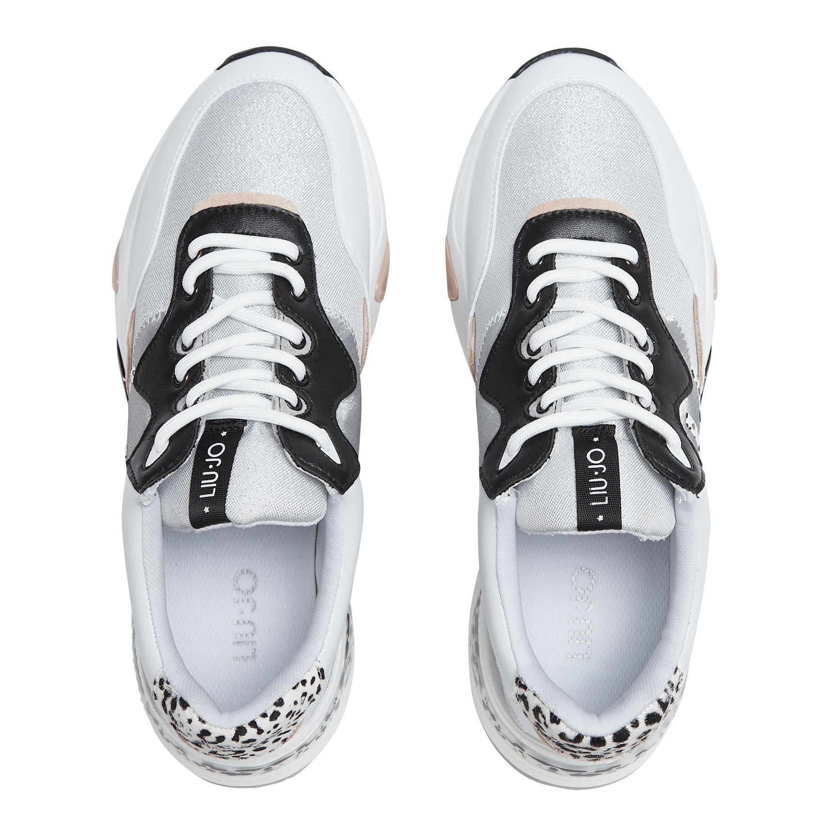 Zilveren LIU JO Lage sneakers MAXI WONDER 1 | Omoda