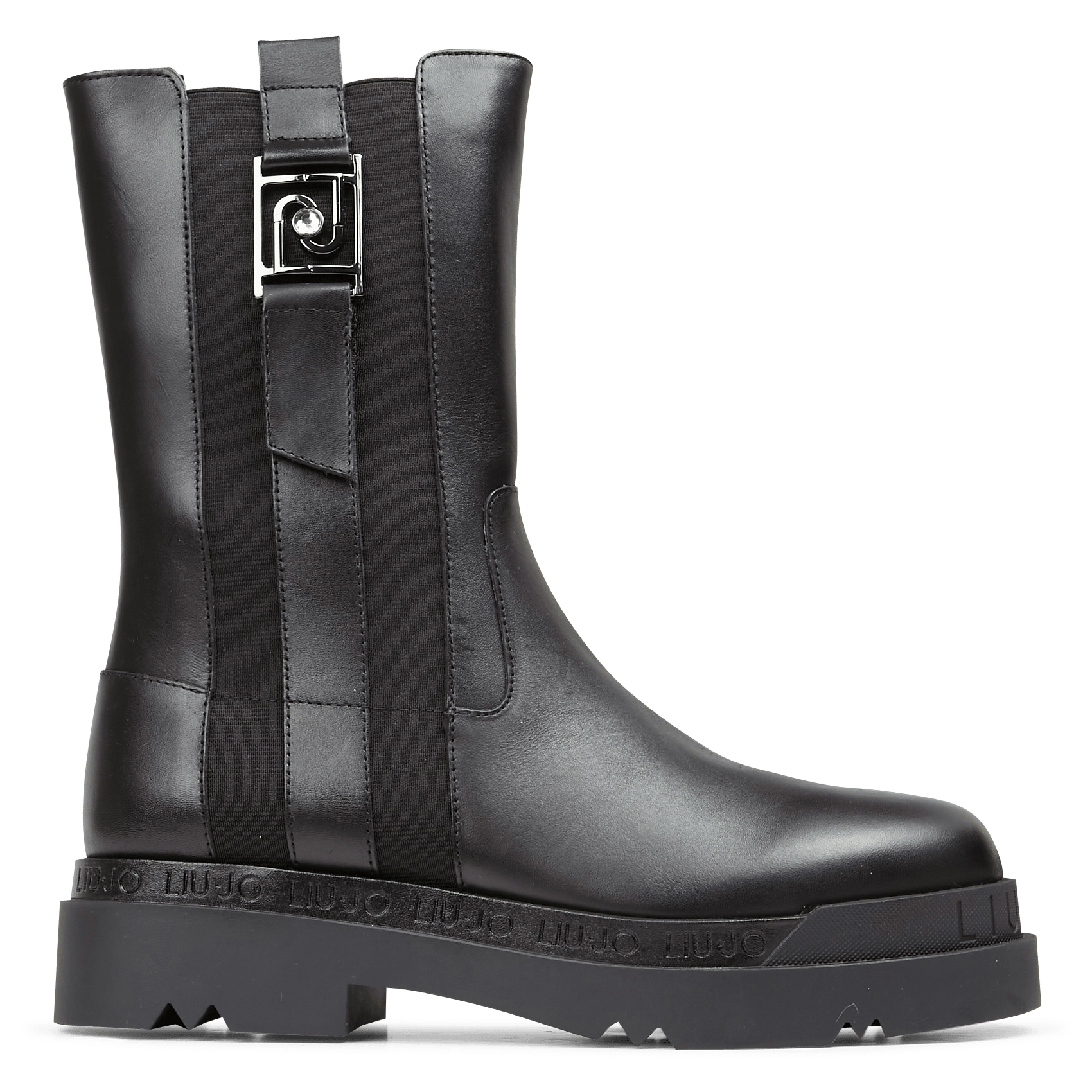Leren Laarzen Met Profielzool Black Liu Jo - Dames | Place des Tendances