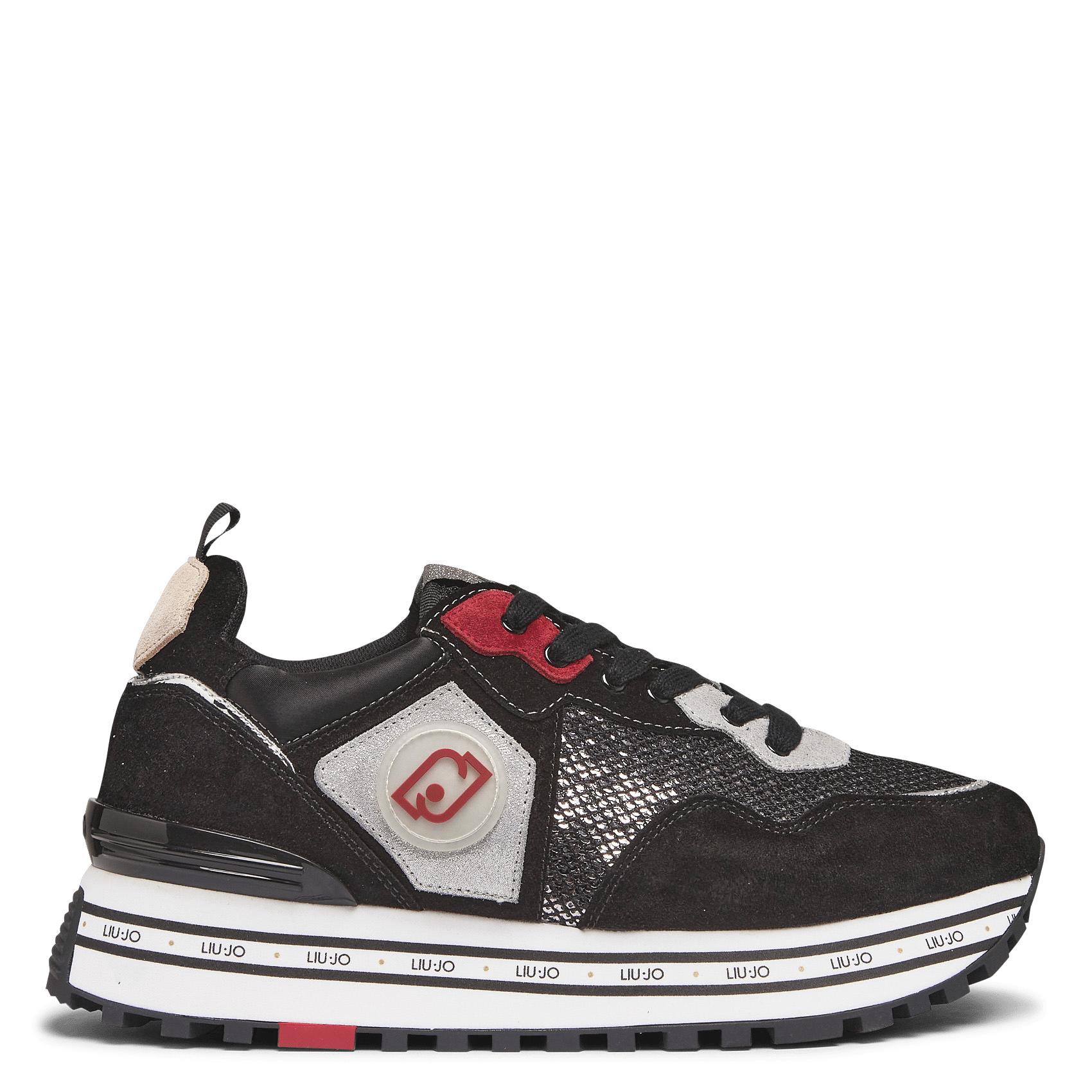 Sale Sneakers Van Meerdere Materialen Black Liu Jo - Dames | Place des  Tendances