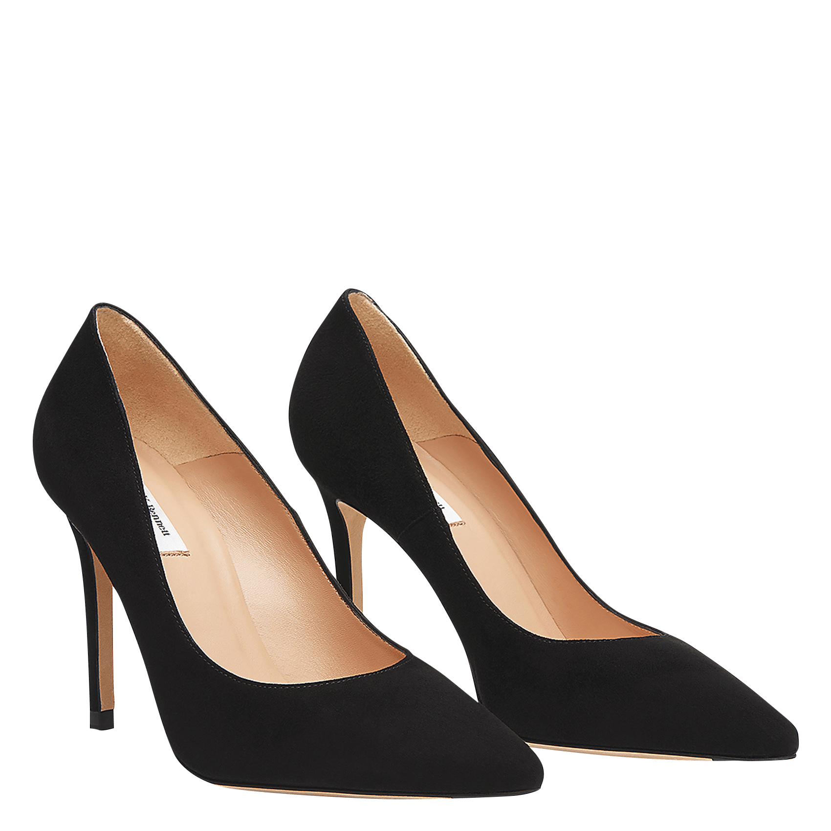 Suède Pumps Met Spitse Neus Black Lk Bennett - Dames | Place des Tendances