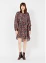 LOUISE MISHA Charcoal Bohemian Flowers Veelkleurig