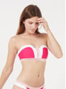 LUZ COLLECTIONS ROSE FUSCHIA-ROSE CLAIR-BLANC Roze
