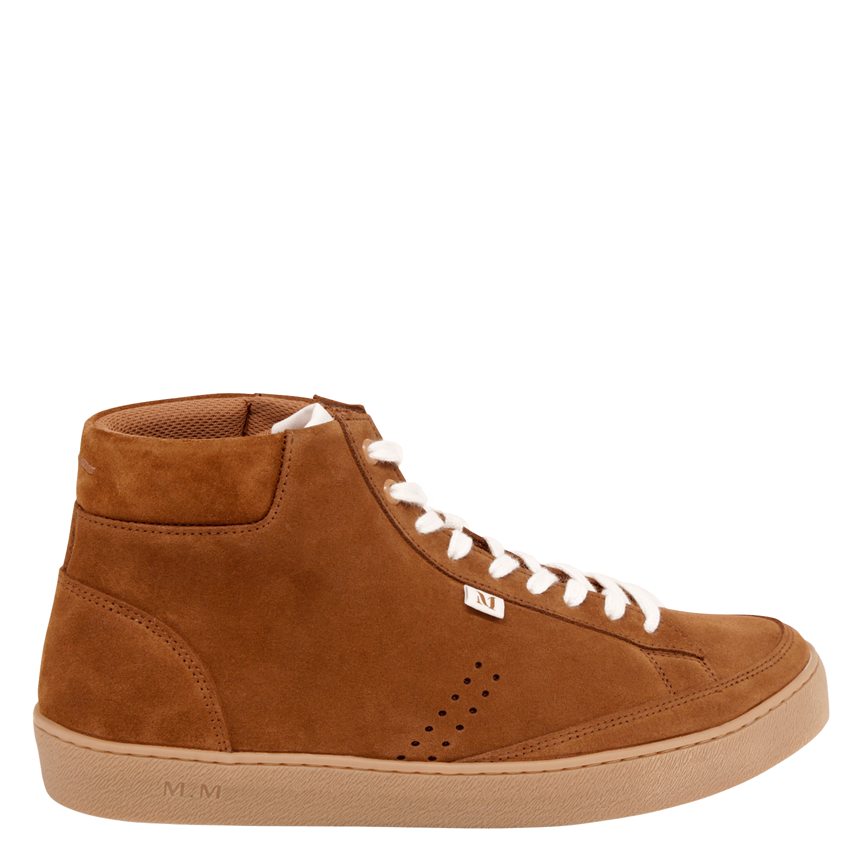 Suède Sneakers Suede Brun M. Moustache - Heren | Place des Tendances