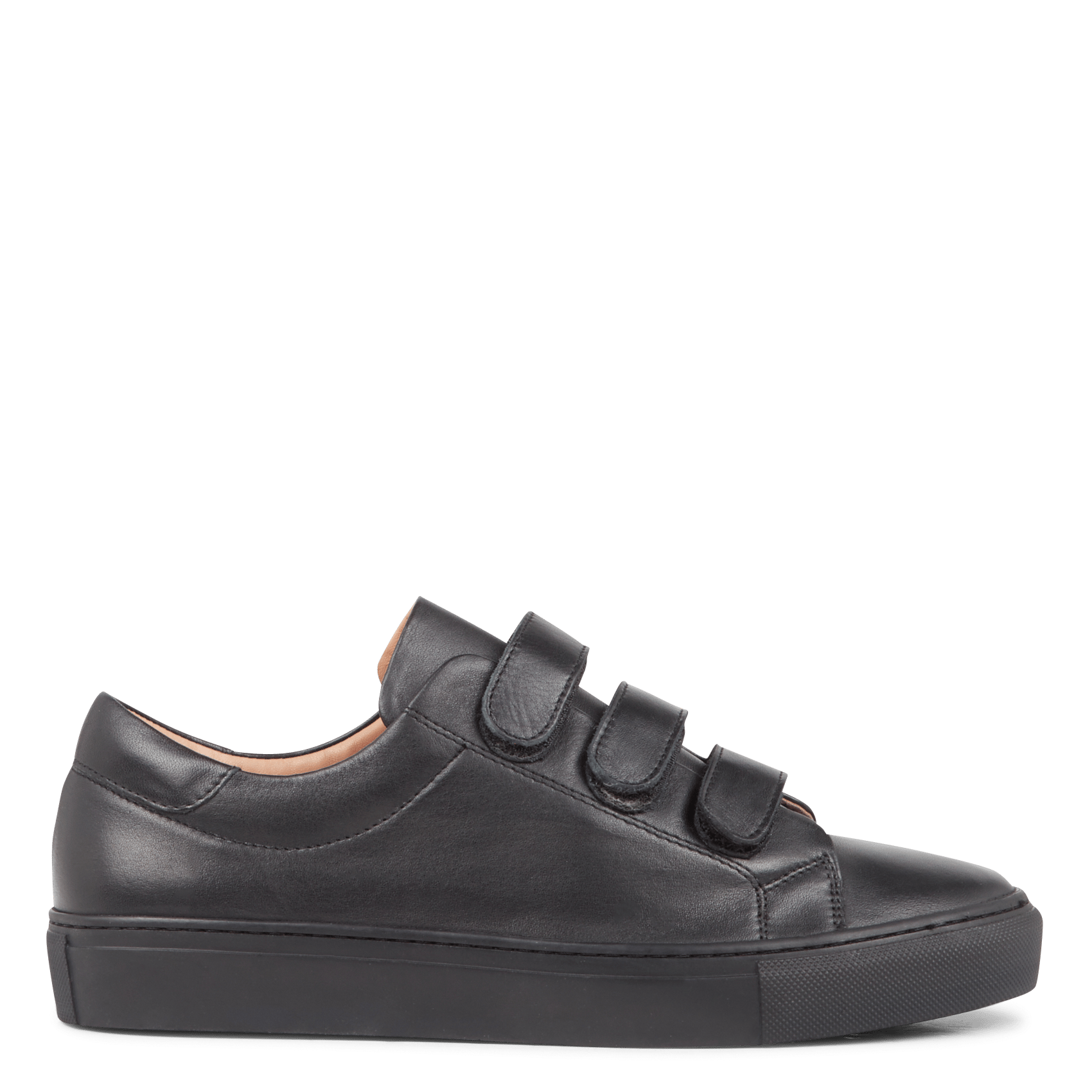 Sale Lage, Leren Sneakers Black Mellow Yellow - Dames | Place des Tendances