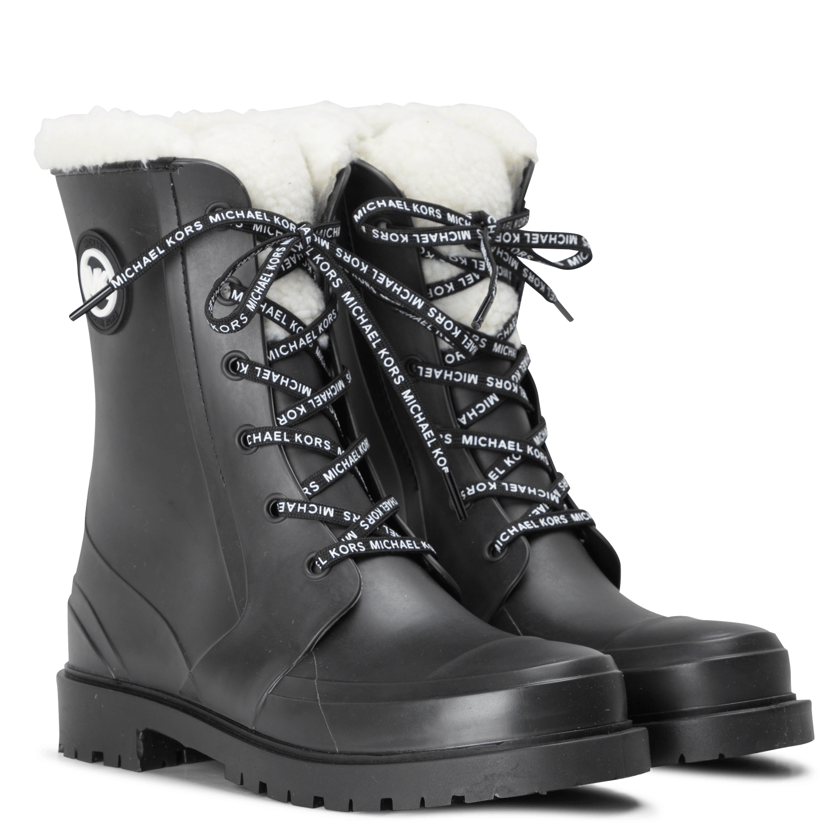 Gevoerde Regenlaarzen Black Michael Kors - Dames | Place des Tendances