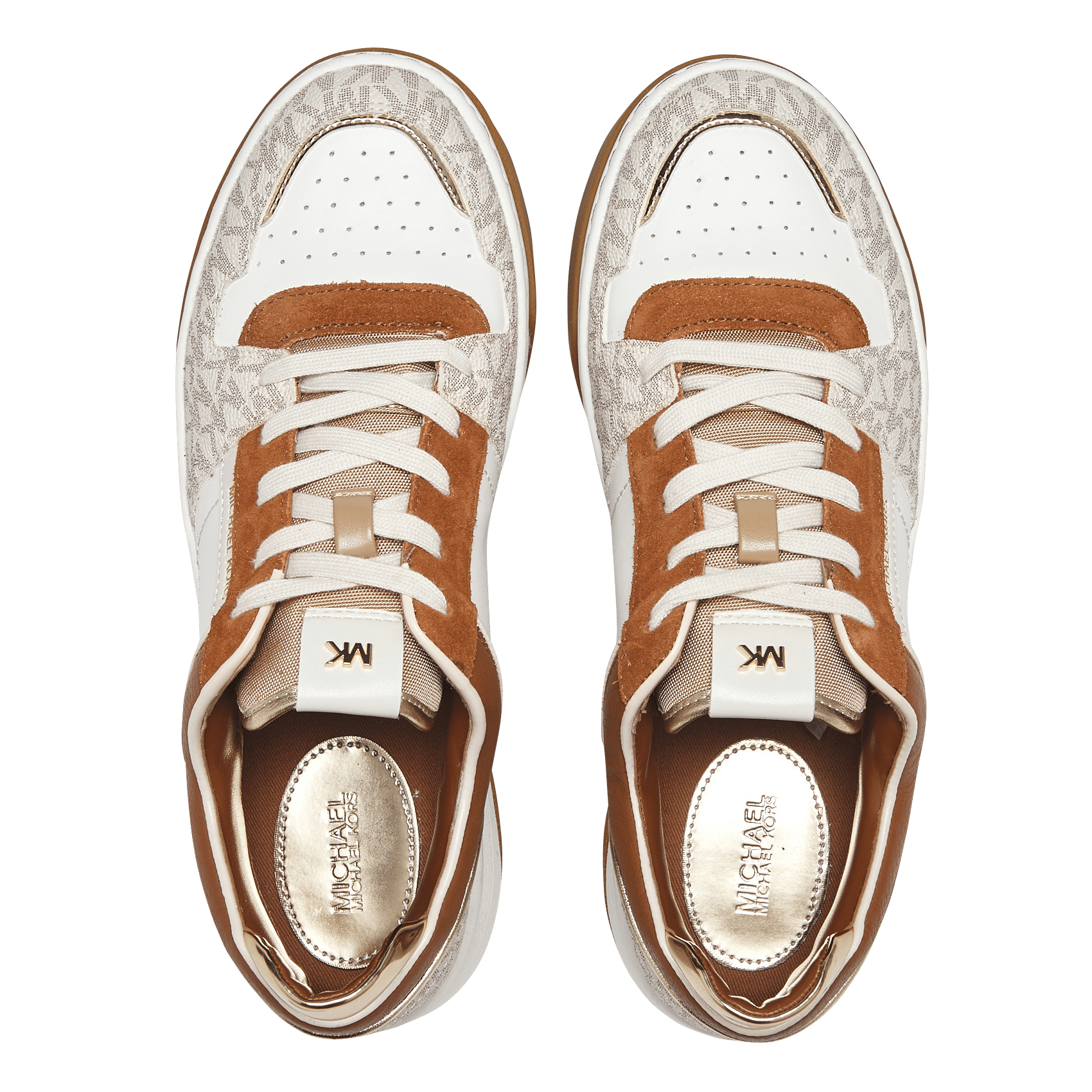 Lage, Leren Sneakers Met Logo Opwht Multi Michael Kors - Dames | Place des  Tendances
