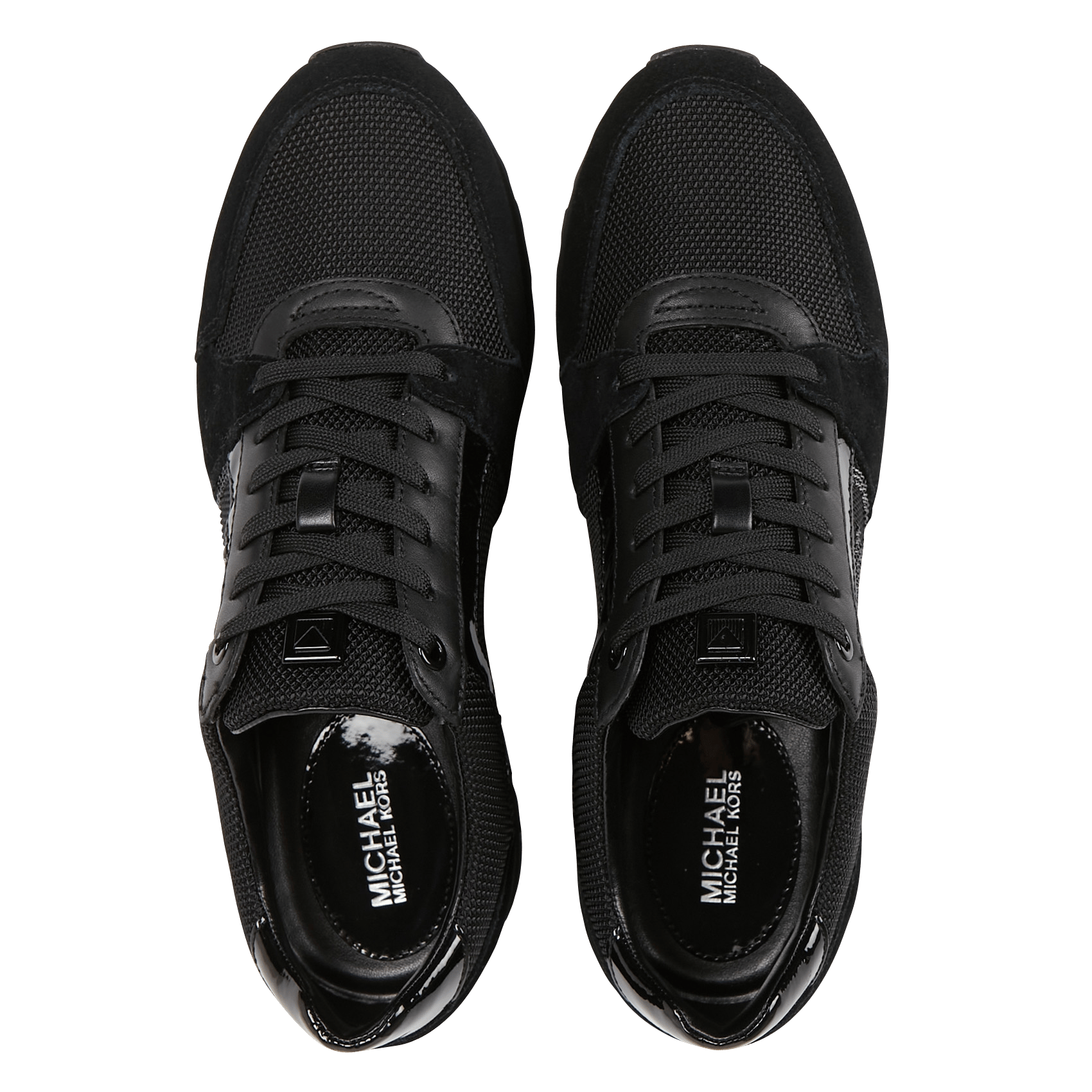 Lage Sneakers Van Leermix Met Strass Black Michael Kors - Dames | Place des  Tendances