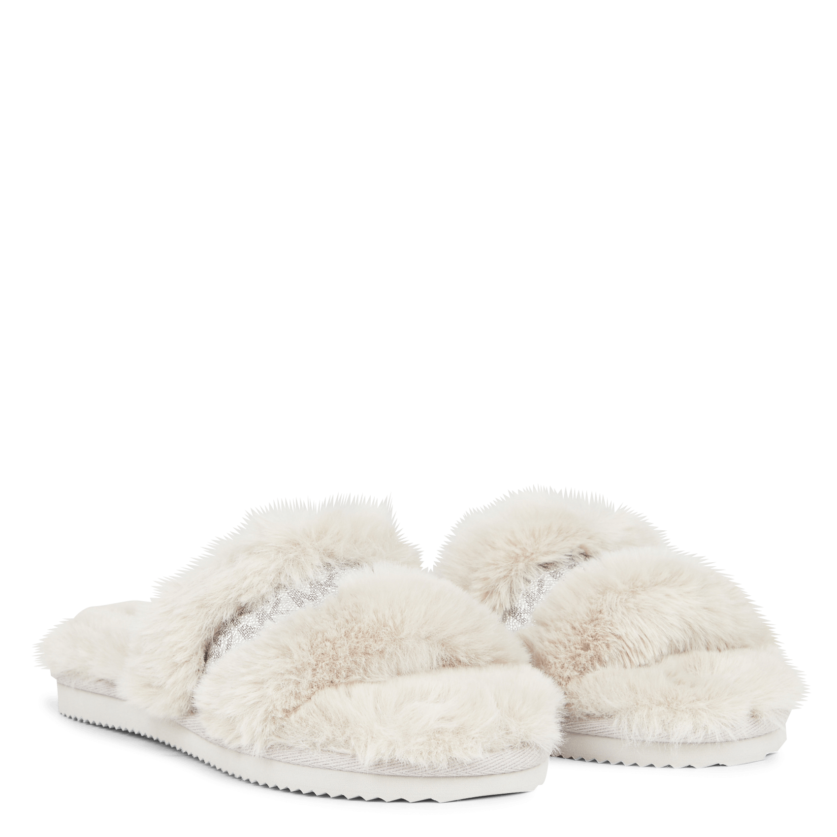 Sale Pantoffels Van Imitatiebont Aluminum Michael Kors - Dames | Place des  Tendances