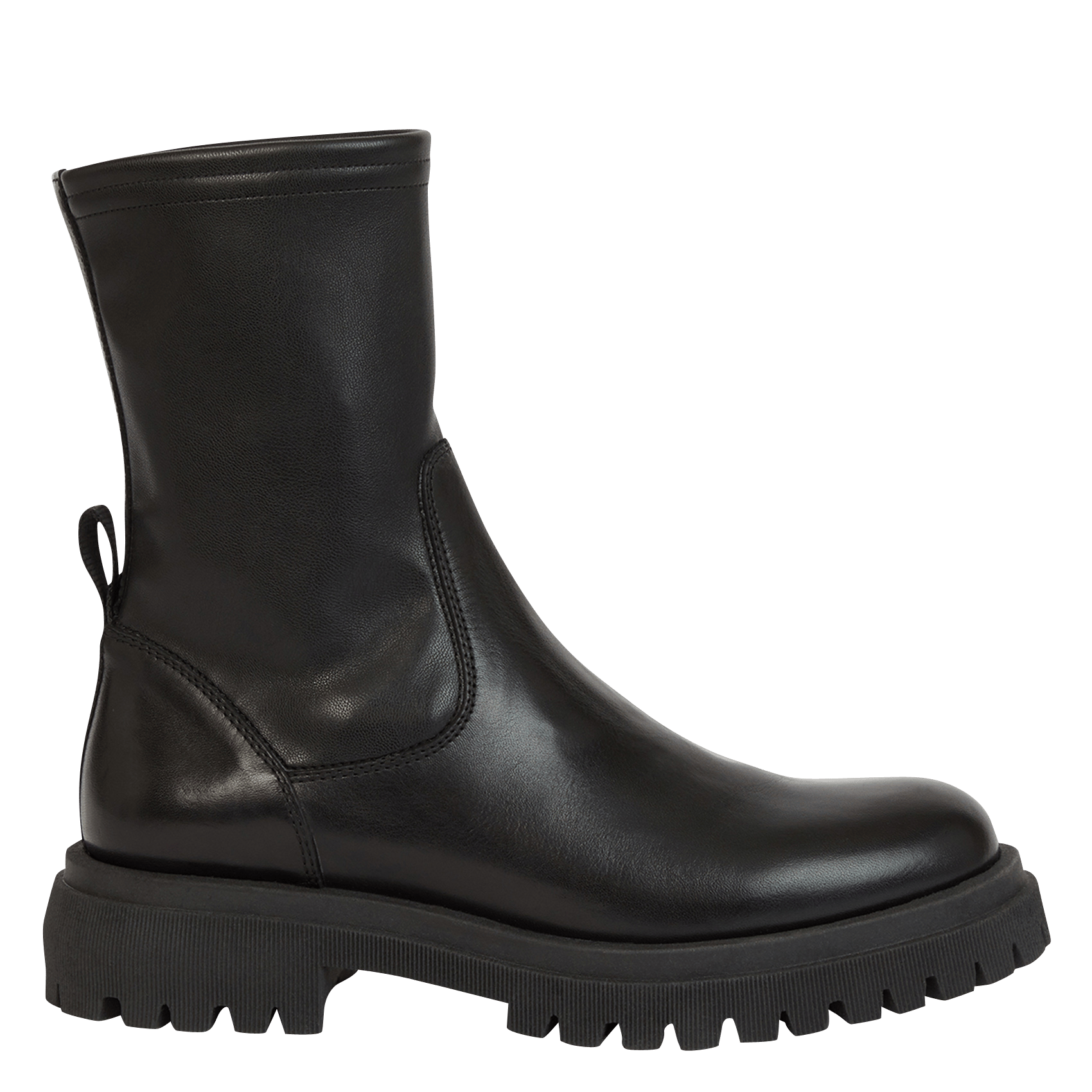 Leren Enkellaarzen Noir Minelli - Dames | Place des Tendances