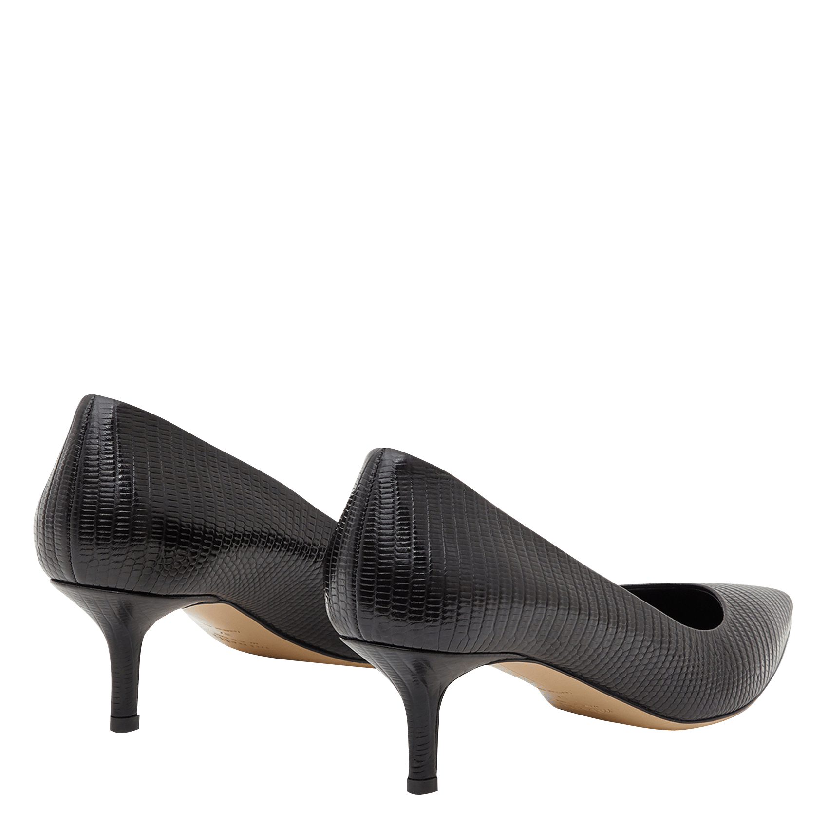 Sale Leren Pumps Noir Minelli - Dames | Place des Tendances