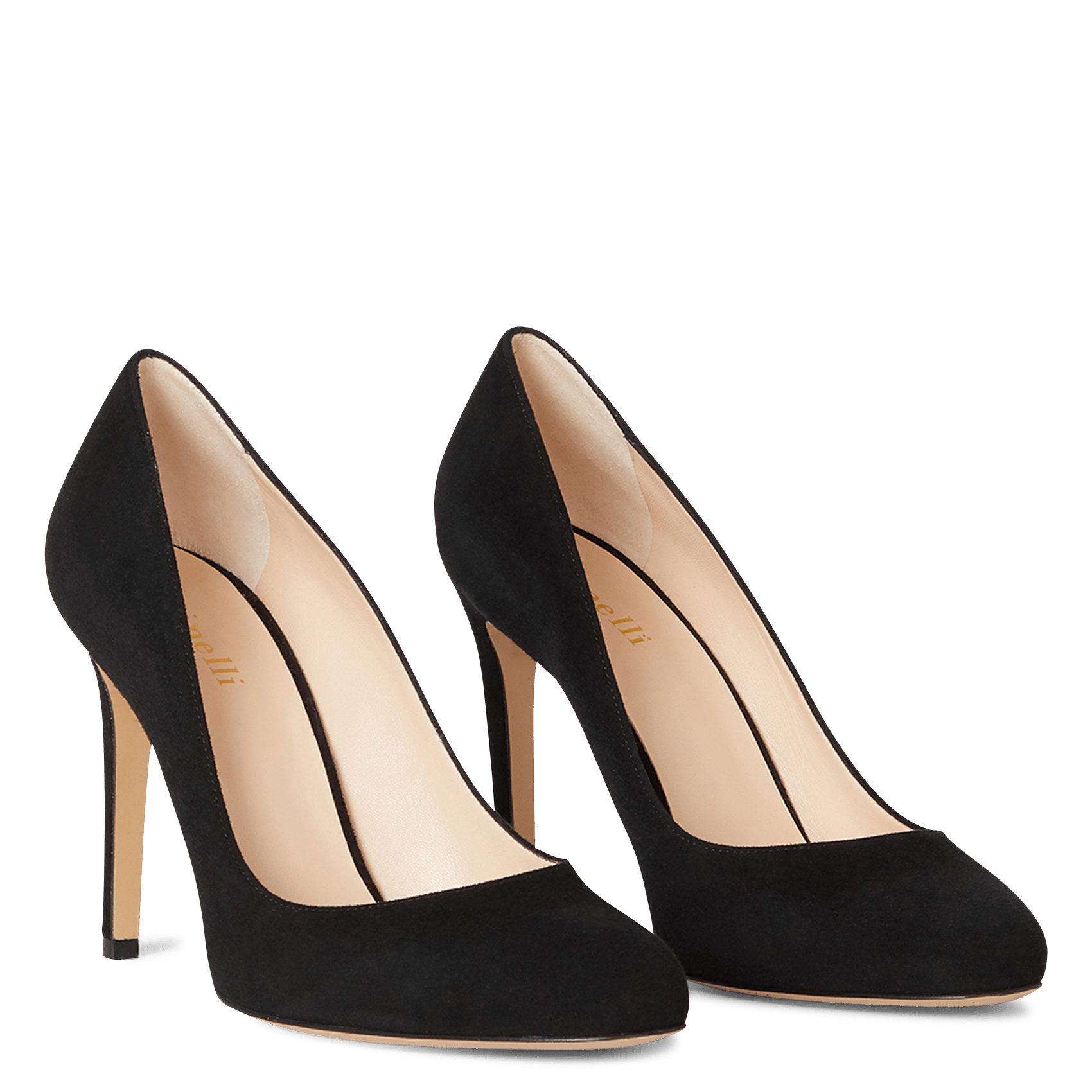 Zwarte leren pumps - Dames | MANFIELD