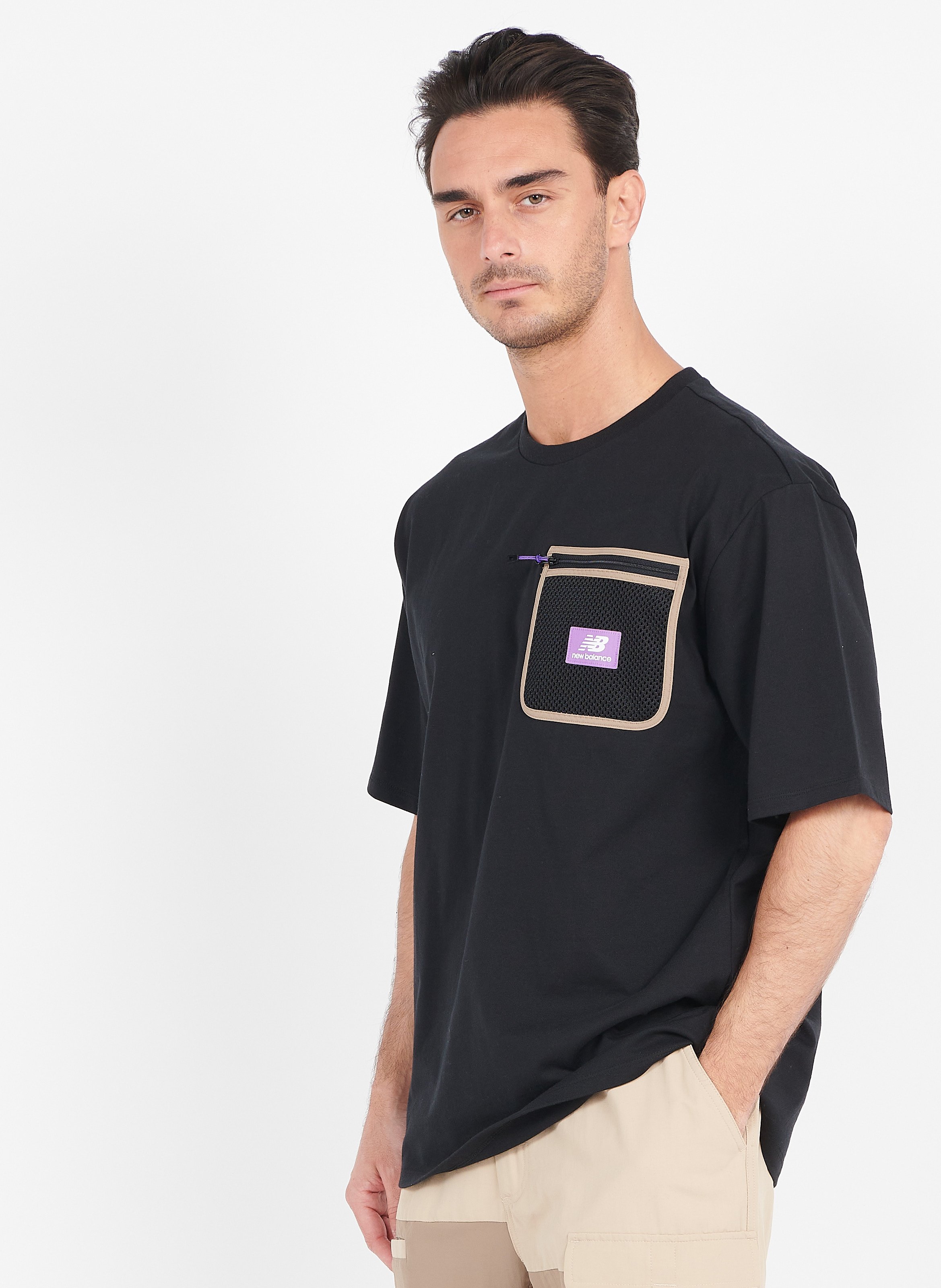 Ronde Hals Bk New Balance - Heren 