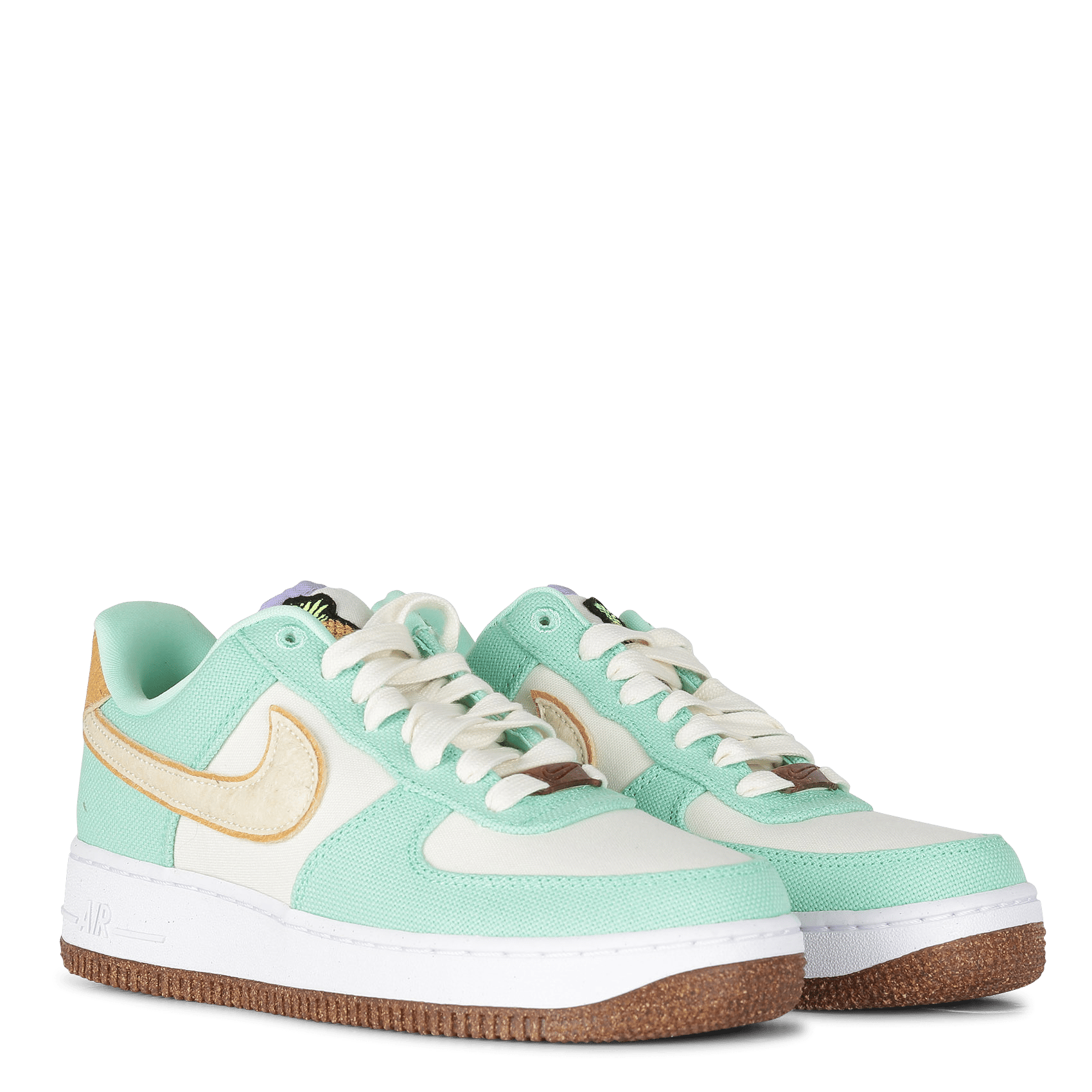 nike air force 1 07 dames groen