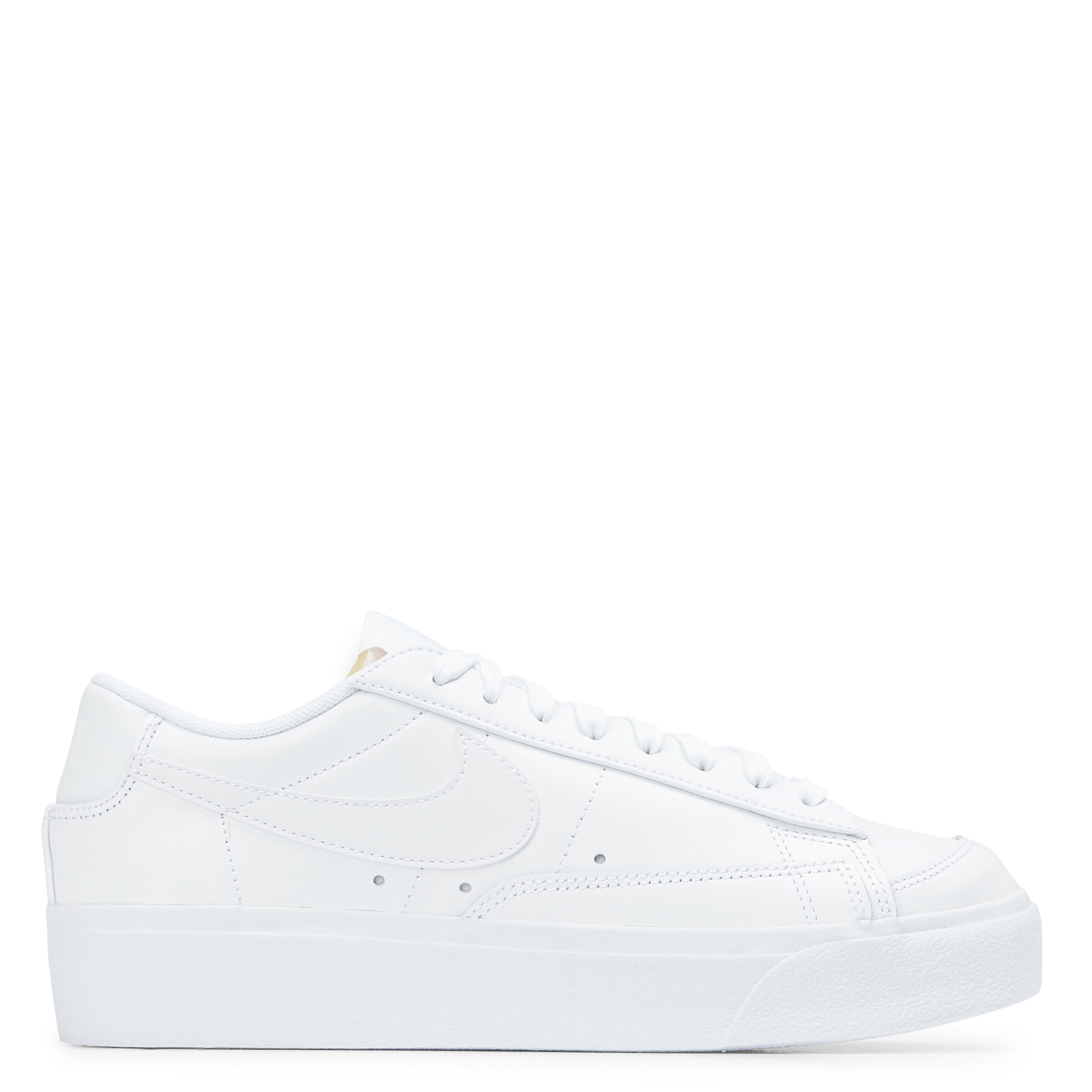 Sneakers - Nike Blazer Low Plateform White/white-white-black Nike - Dames |  Place des Tendances