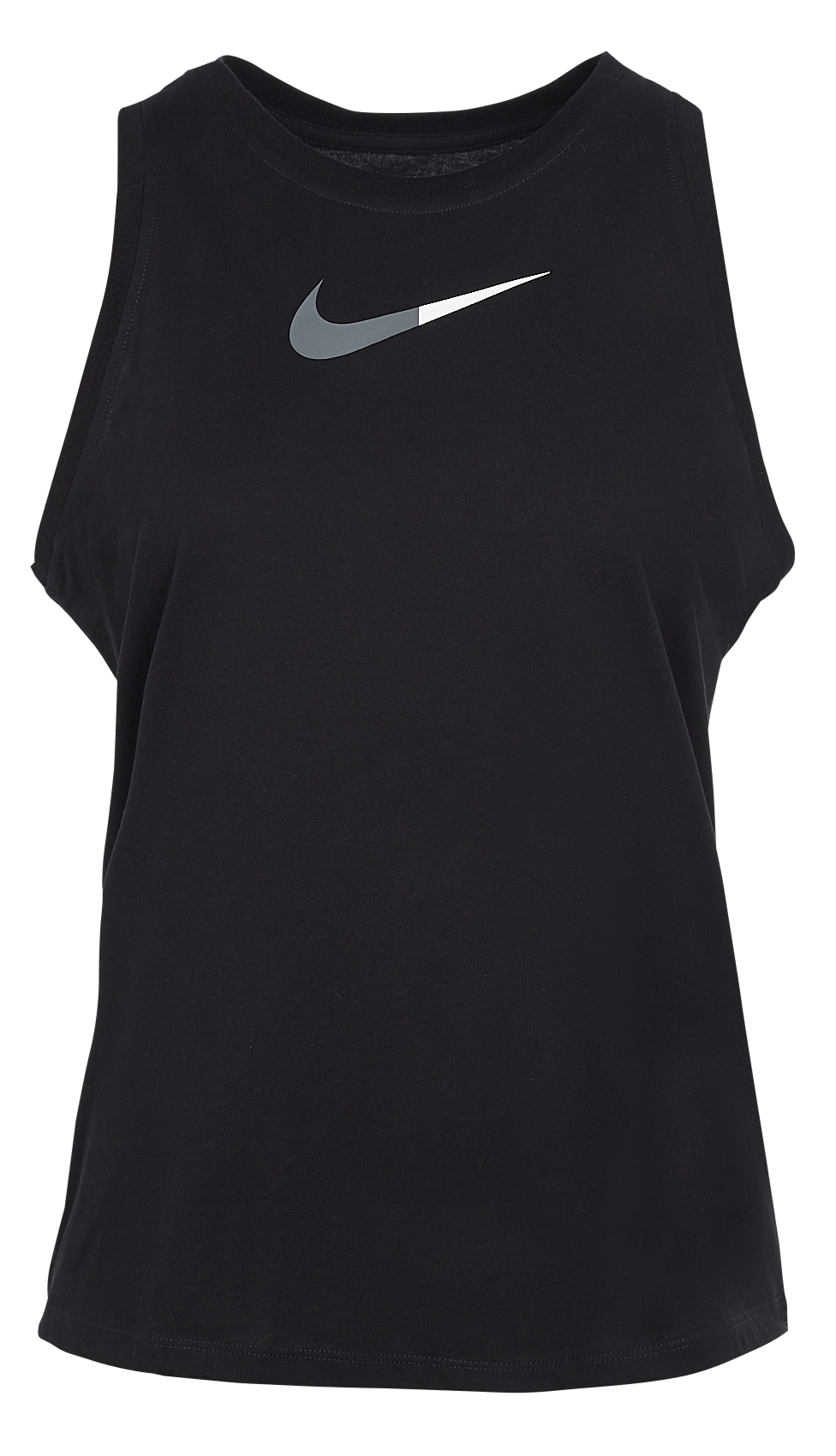 Sale Sporttop Van Katoenmix Met Zeefdruk Black Nike - Dames | Place des  Tendances