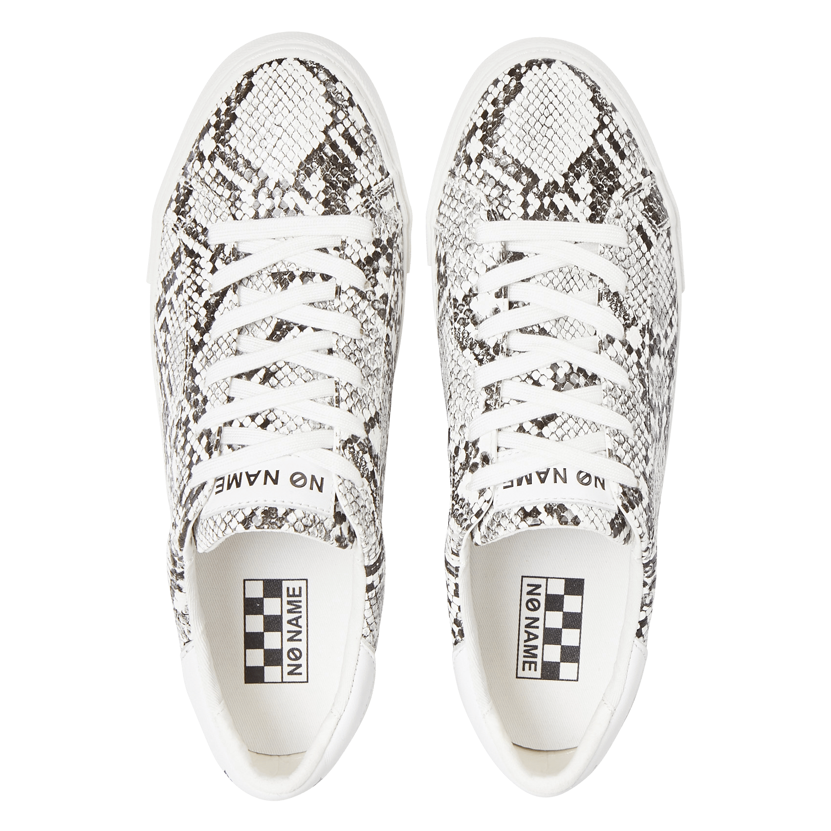 Sale Imitatieleren Gympen Met Print Print Kobra/ice No Name - Dames | Place  des Tendances