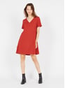 ONE STEP Rouge terracotta Rood