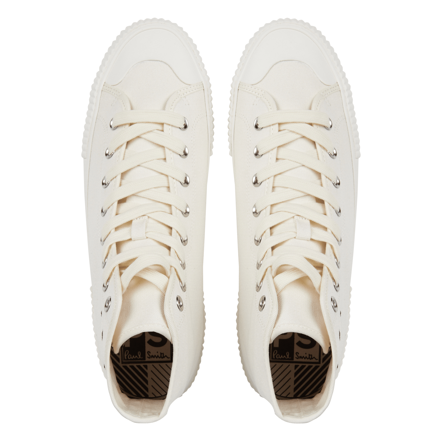 Hoge, Stoffen Sneakers White Paul Smith - Heren | Place des Tendances