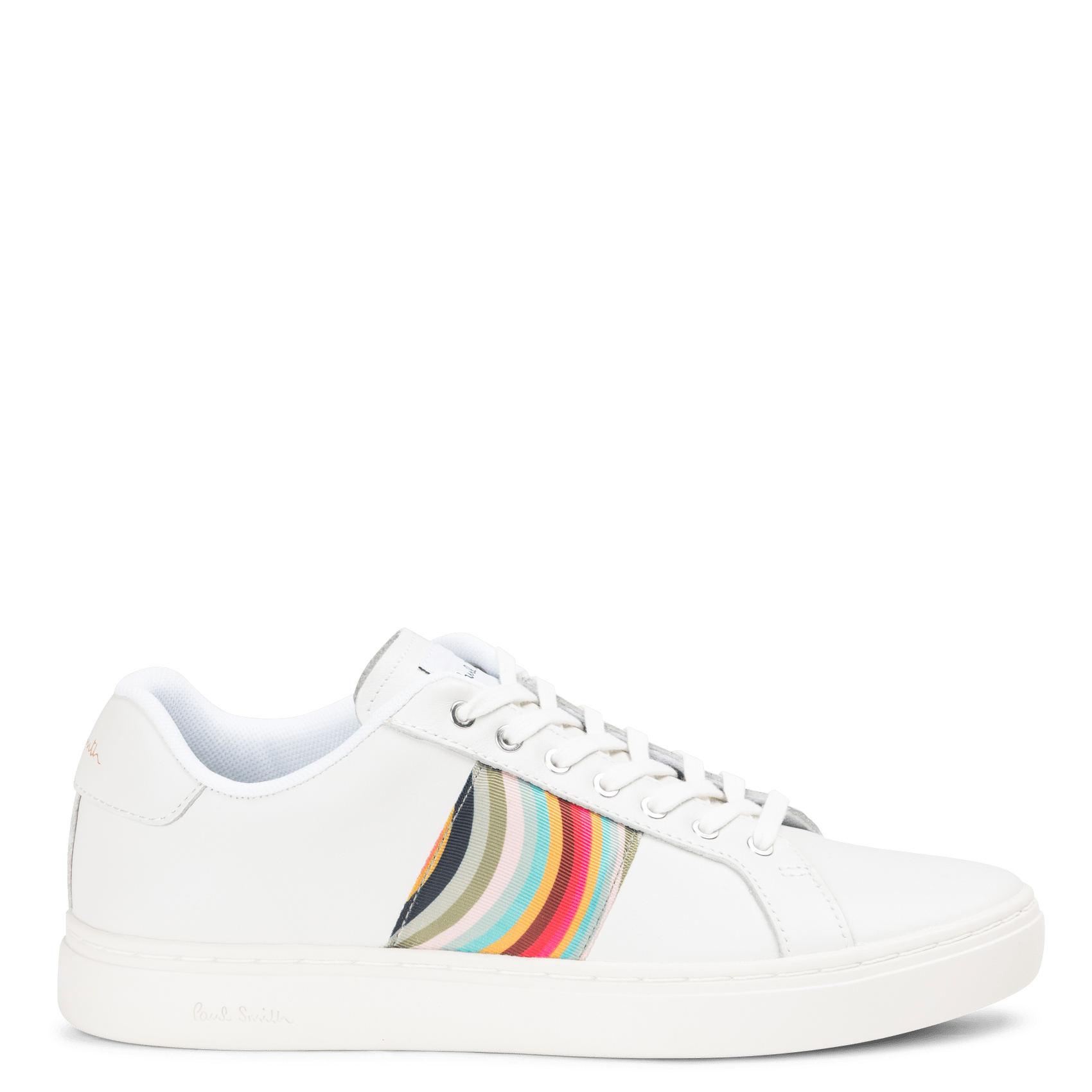 Lage Sneakers Van Gemengd Leer White Paul Smith - Dames | Place des  Tendances