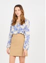 PENNYBLACK navy blue pattern Blauw