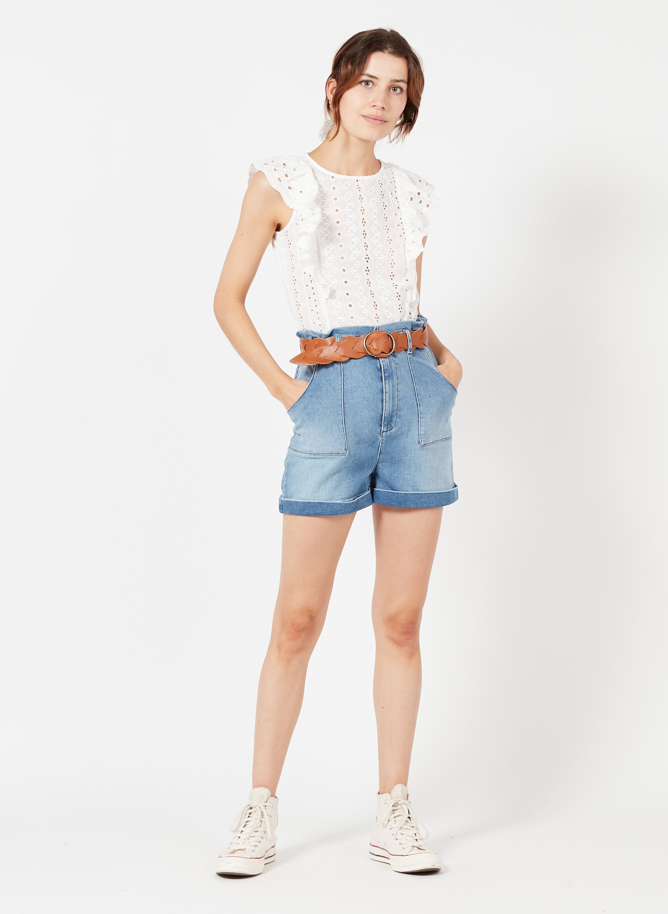 Dames denim shorts | ZARA Nederland