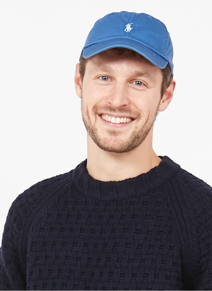 Katoenen Pet Met Logo Blue Polo Ralph Lauren - Heren | Place des Tendances pet ralph lauren heren