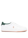 POLO RALPH LAUREN WHITE-COLLEGE GREEN Wit