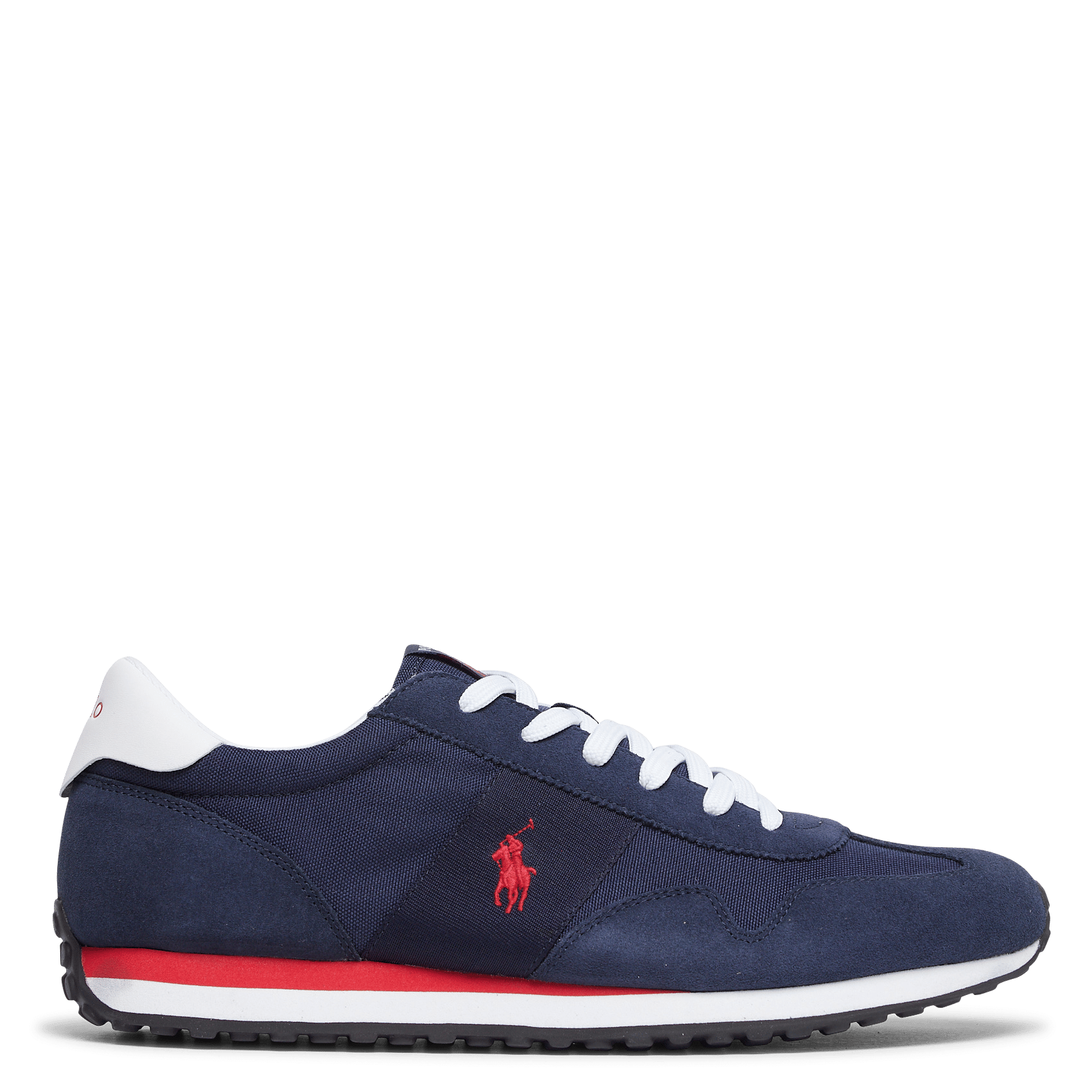 Sale Lage Sneakers Van Stof En Leer Navy Polo Ralph Lauren - Heren | Place  des Tendances