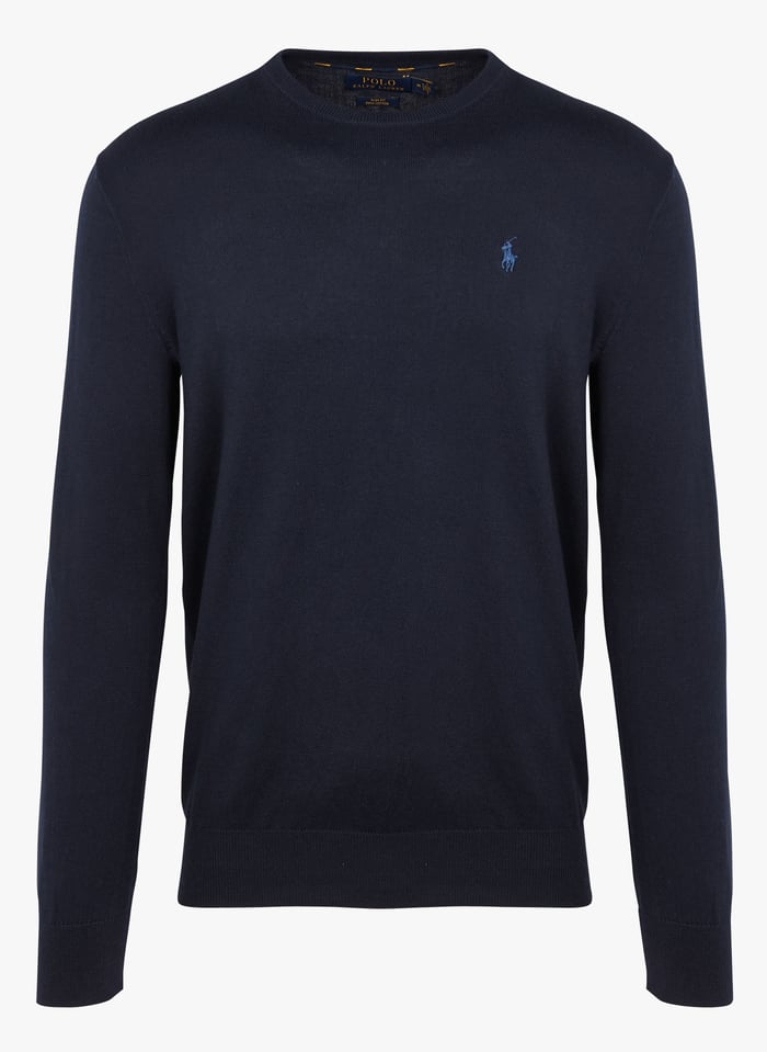 Nauwsluitende Trui Van Pimakatoen Met Ronde Hals En Polospeler S176sc26  Polo Ralph Lauren - Heren | Place des Tendances ralph lauren heren trui
