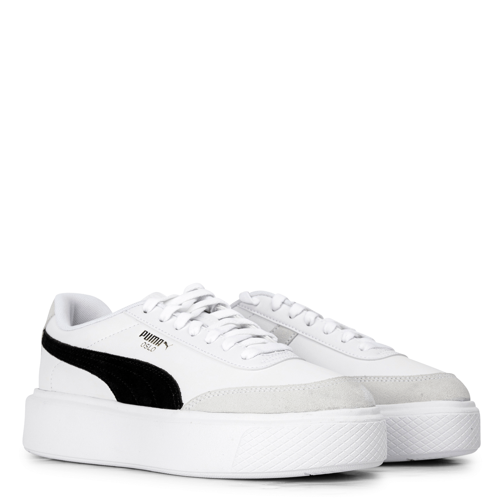 Puma Oslo Maja Archive - Sneakers Puma White-puma Black Puma - Dames |  Place des Tendances