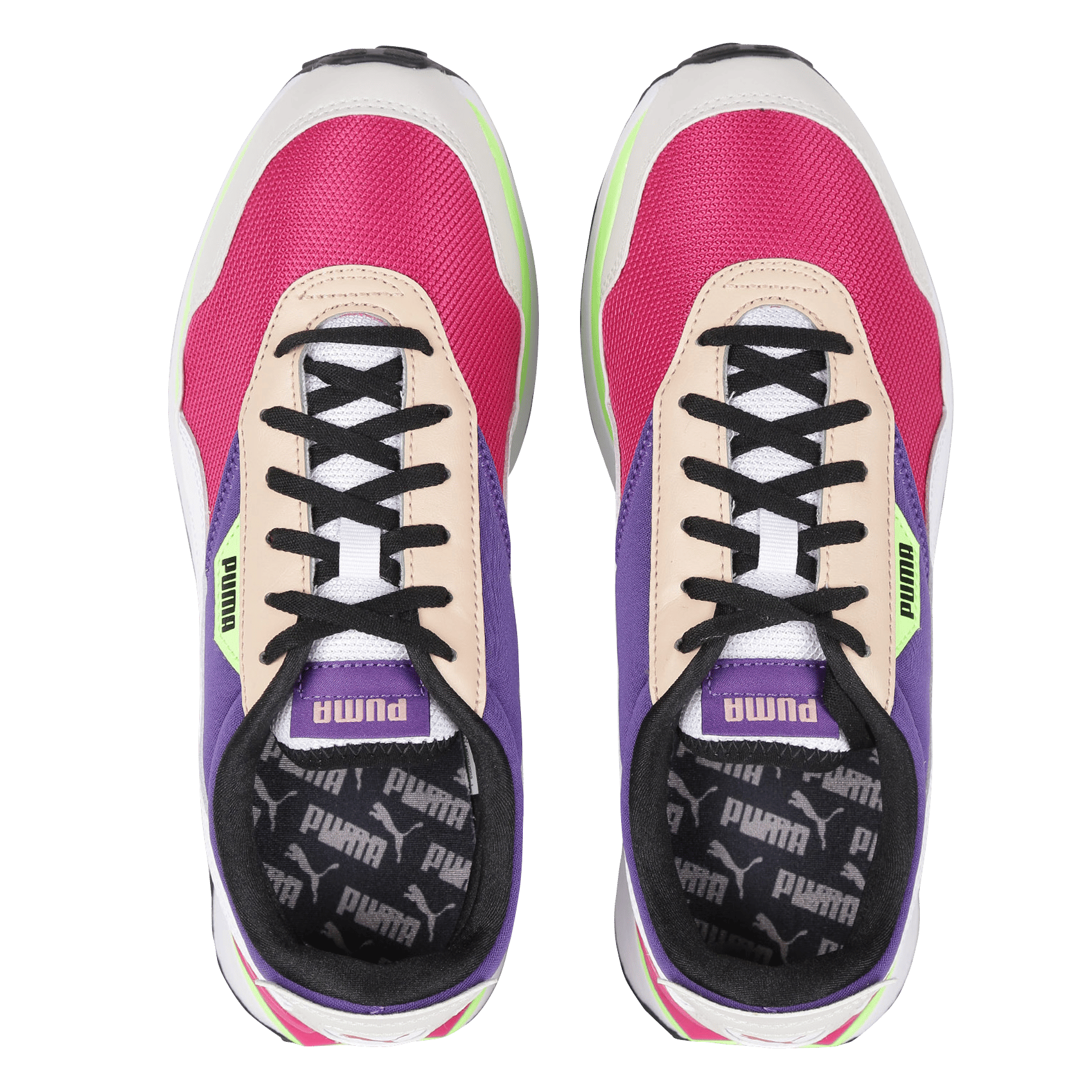 Sale Sneakers - Puma Cruise Rider Flair Wn's Beetroot Purple-prism Violet  Puma - Dames | Place des Tendances