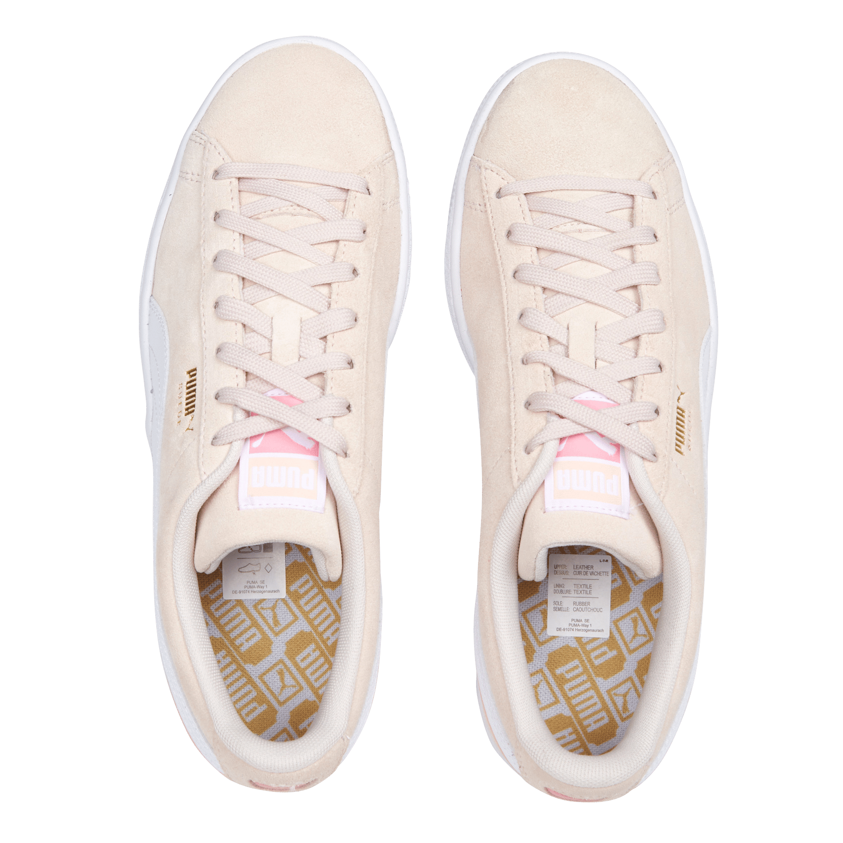 Sale Sneakers - Puma Suede Triplex Rosewater-peony-puma White Puma - Dames  | Place des Tendances