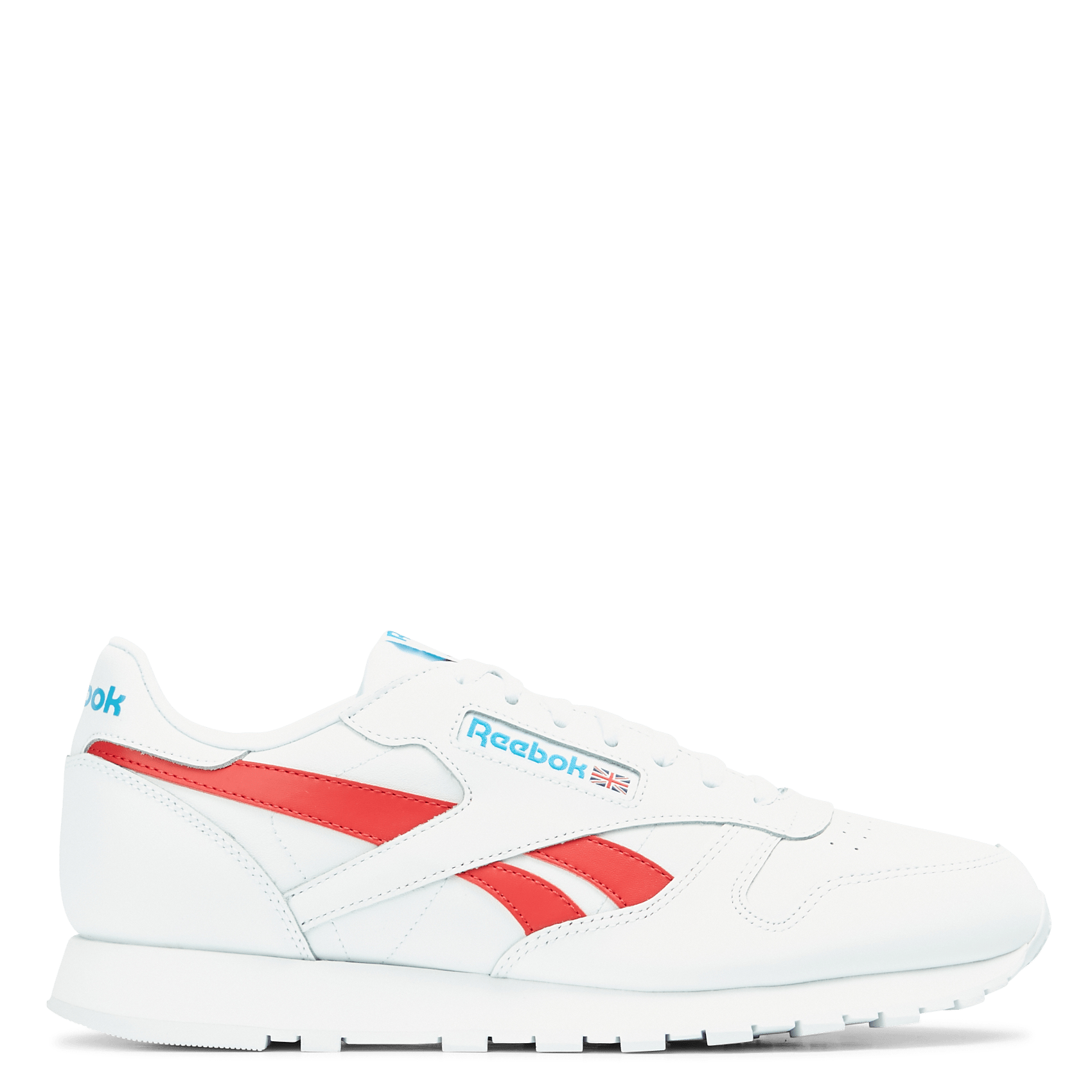 Leren Sneakers - Reebok Classic White/vecred/horblu Reebok - Heren | Place  des Tendances