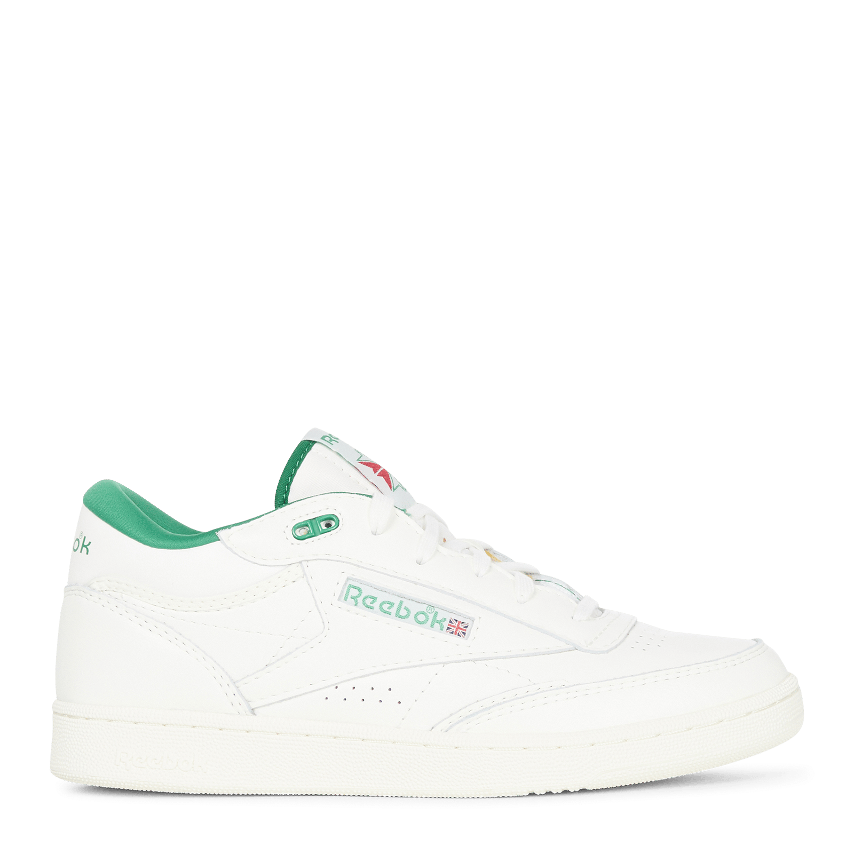 Sneakers - Reebok Club C Mid Ii Vintage Chalk/glegrn/clawht Reebok - Heren  | Place des Tendances