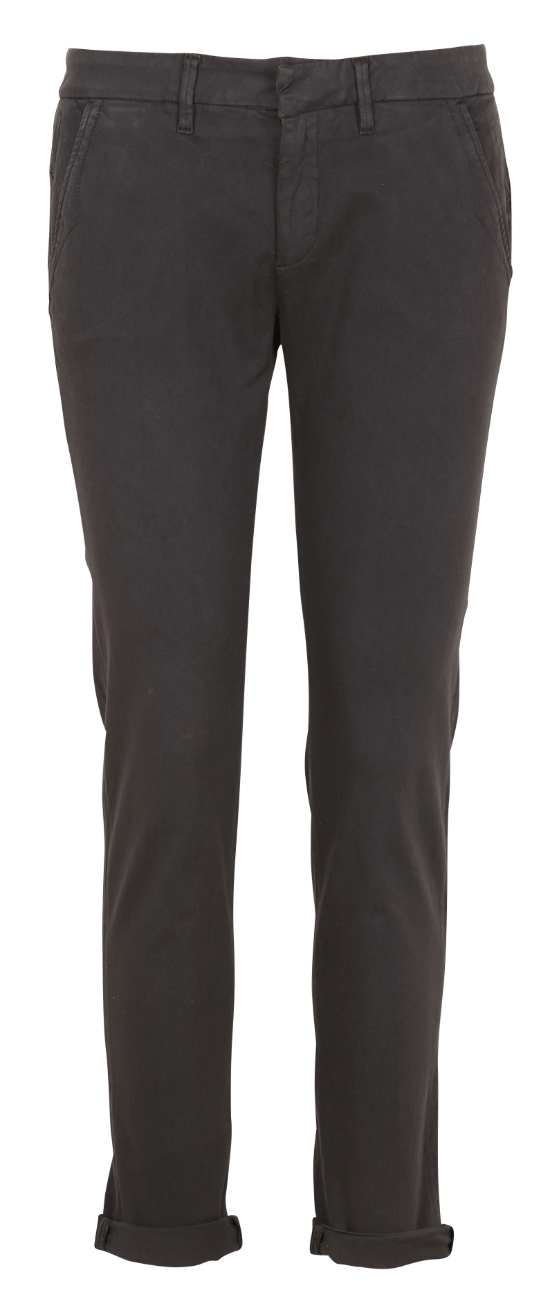 Slim-fit Chino - Biologische-katoenblend Carbone Reiko - Dames | Place des  Tendances