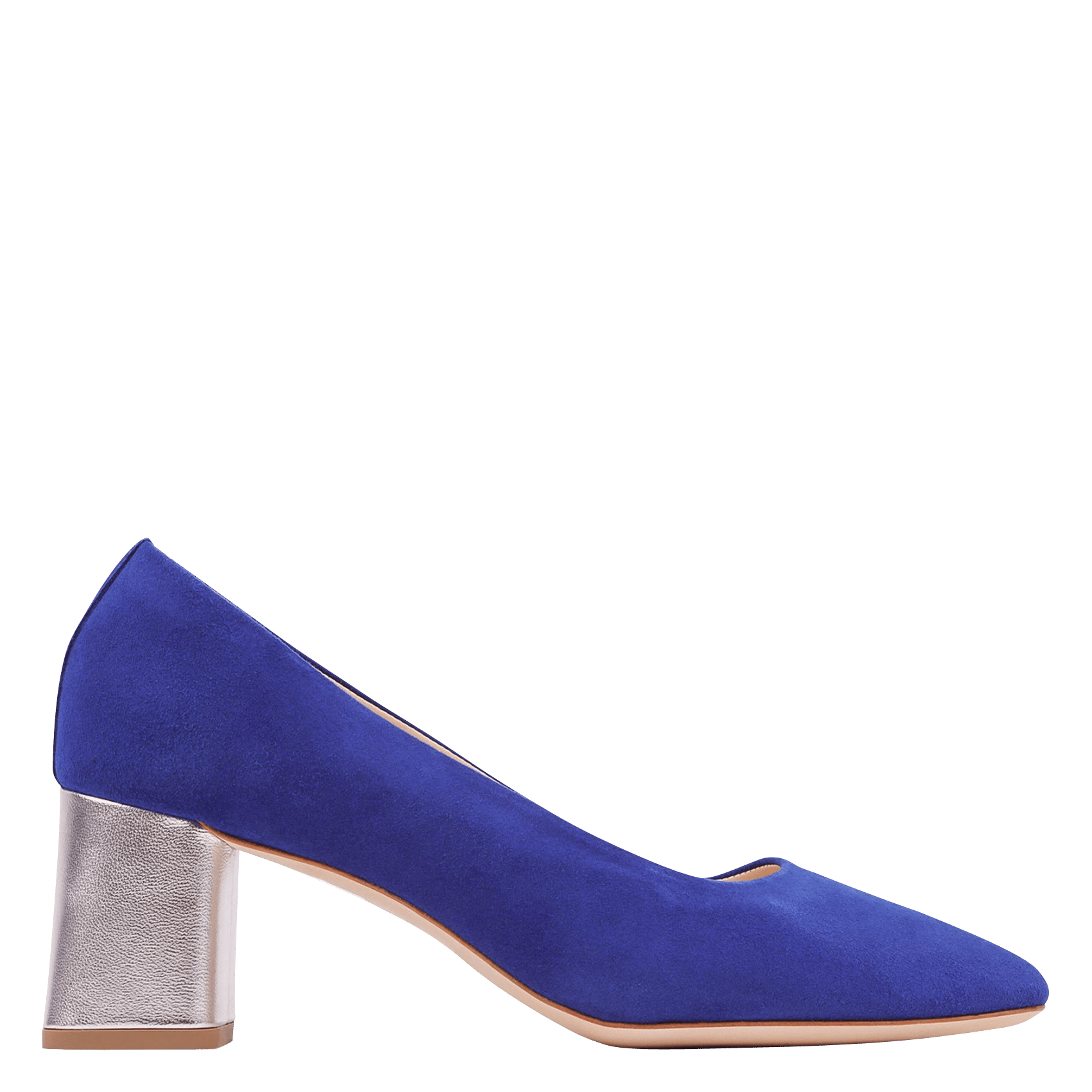 Sale Leren Pumps Majorelle / Argent Repetto - Dames | Place des Tendances