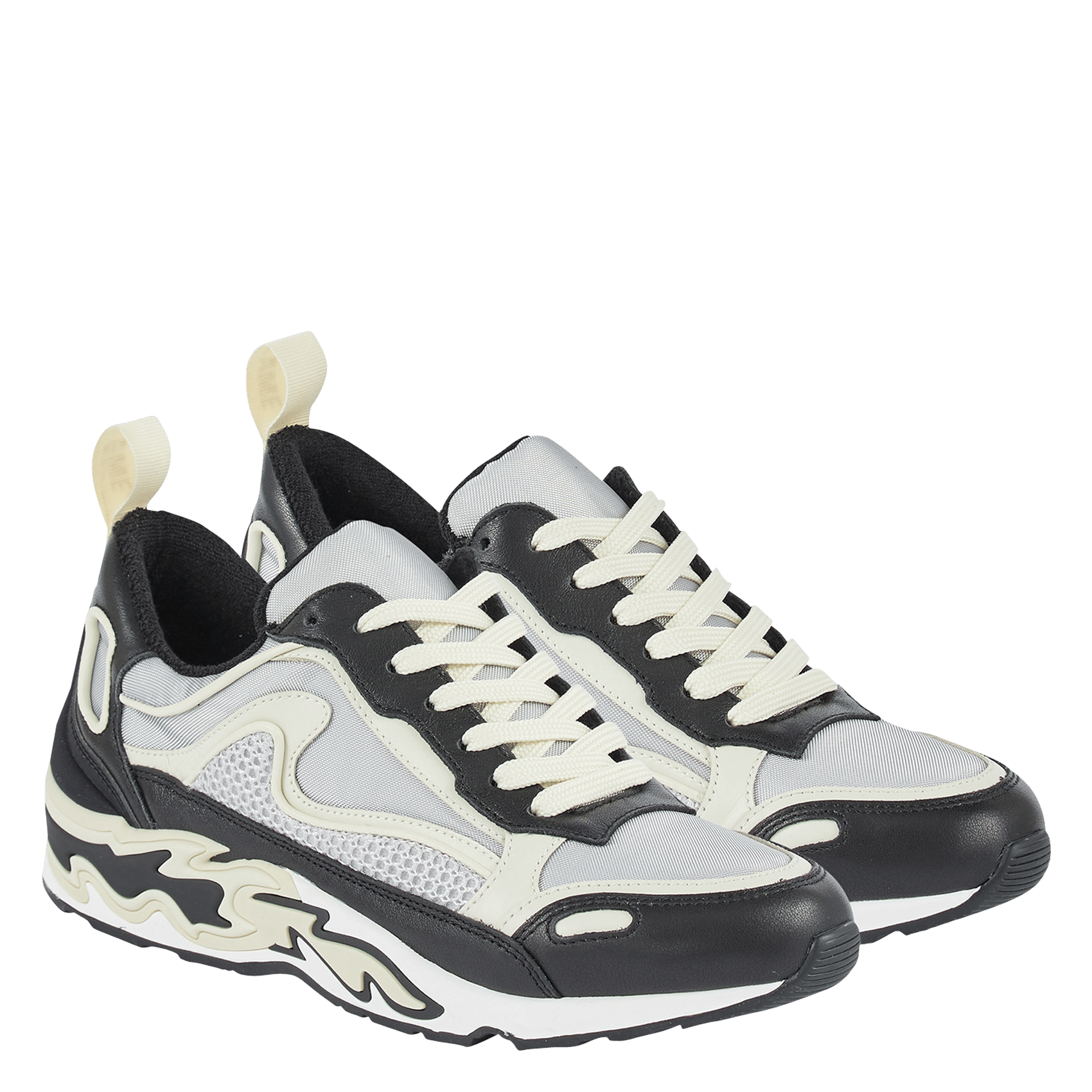 Flame Sneakers Noir Sandro - Dames | Place des Tendances
