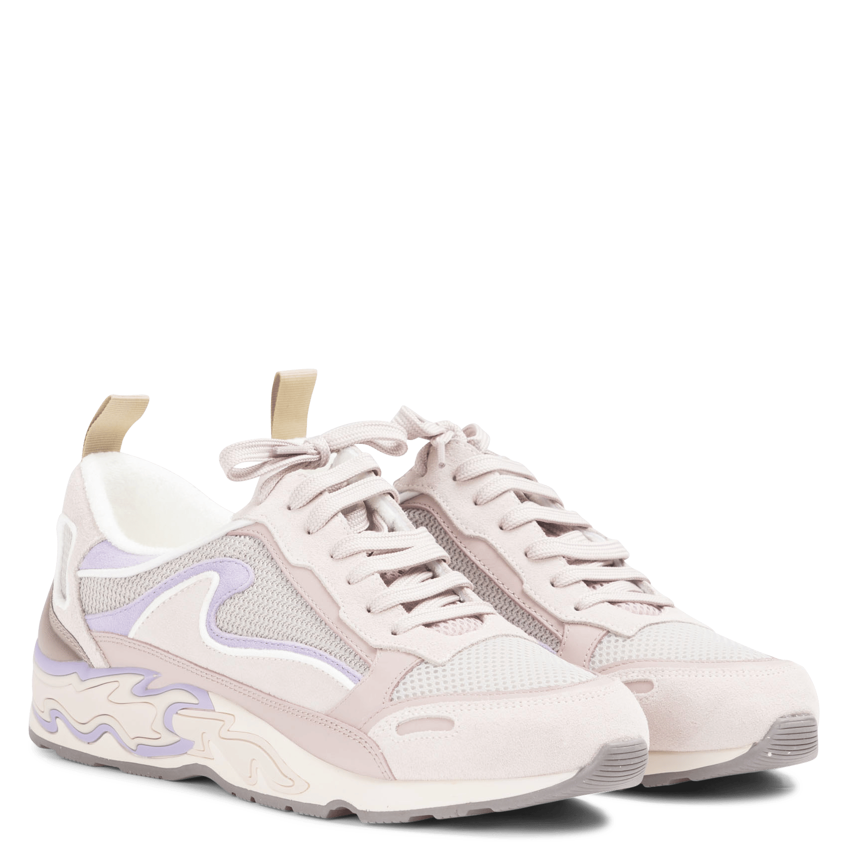 SANDRO Flame low top sneakers Roze - Schoenen.nl