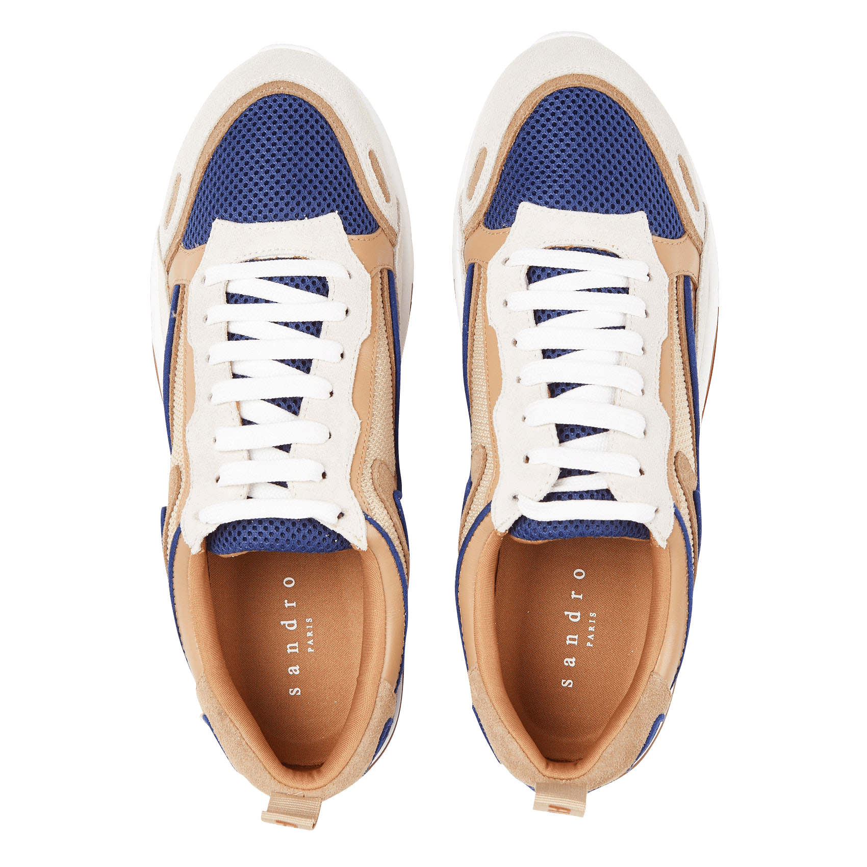 Lage Stoffen Sneakers Sable Sandro - Dames | Place des Tendances