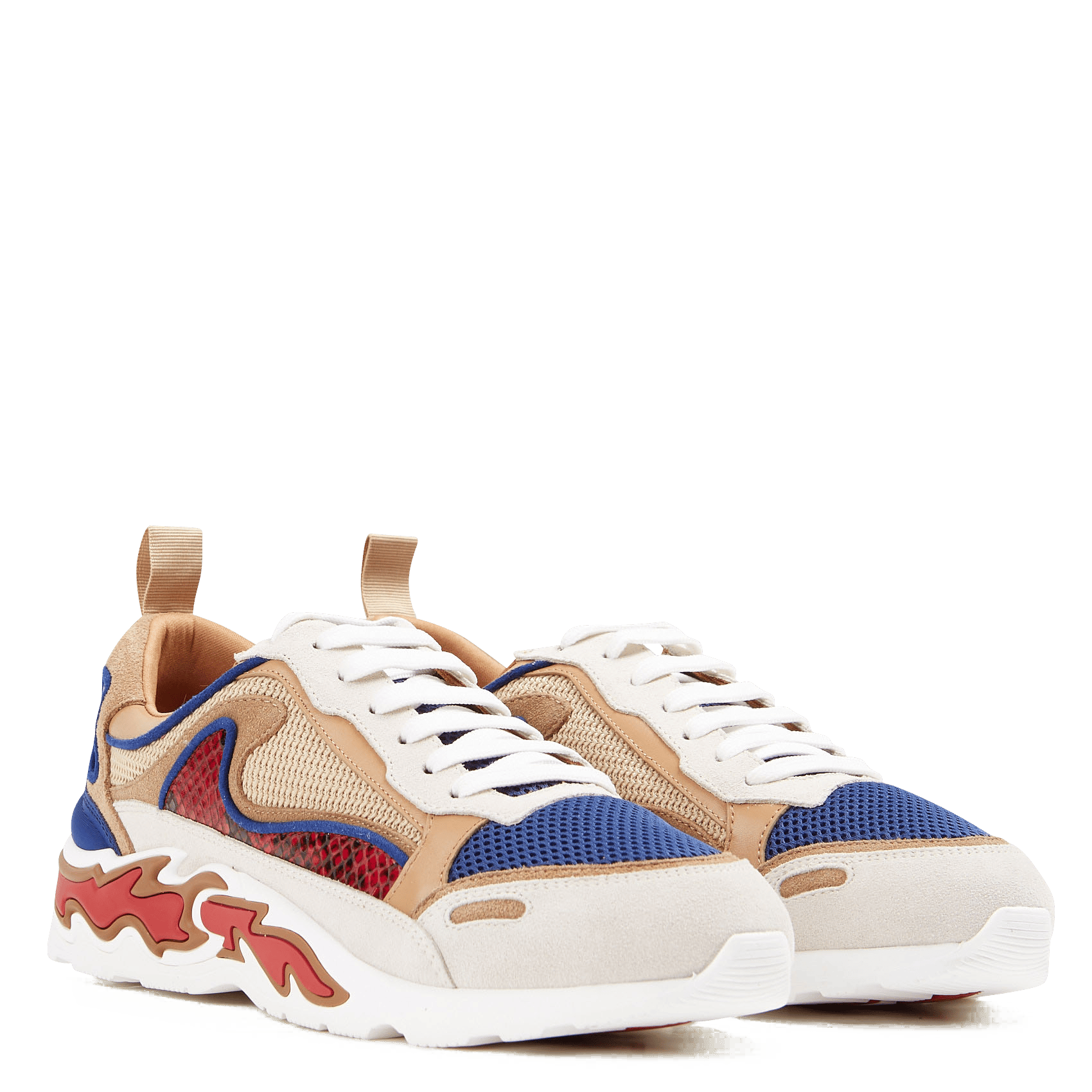 Lage Stoffen Sneakers Sable Sandro - Dames | Place des Tendances