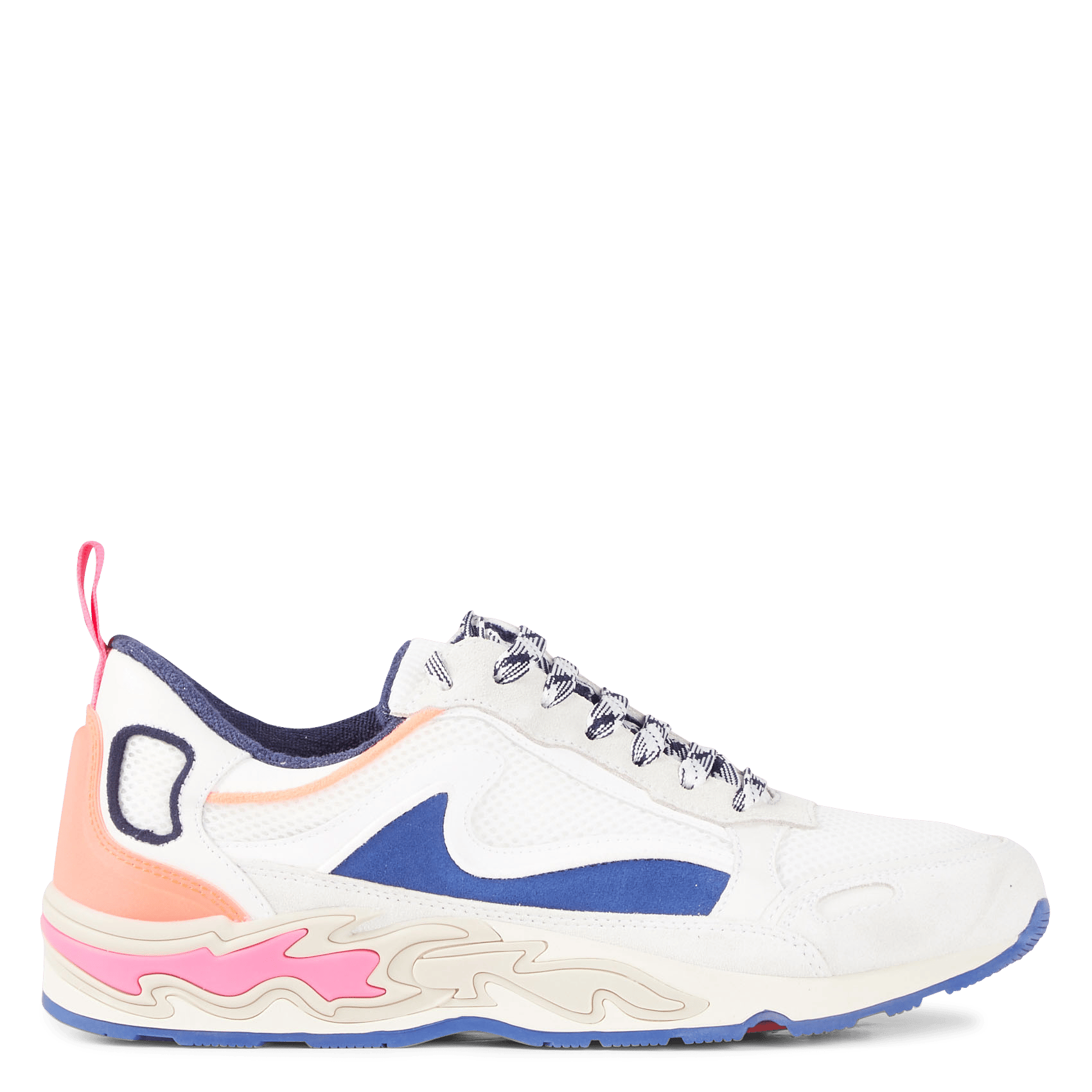 Sale Leren Sneakers Indigo Sandro - Dames | Place des Tendances