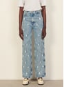 SANDRO Bleached - Denim Jeans verschoten