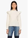 SANDRO ECRU Beige