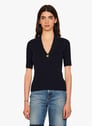 SANDRO Marine Blauw