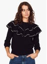SANDRO Marine Blauw