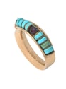 SATELLITE PARIS Turquoise Blauw